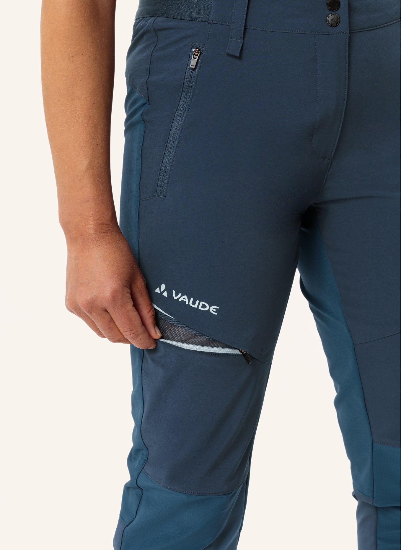 VAUDE Trekkinghose ELOPE: BLAU