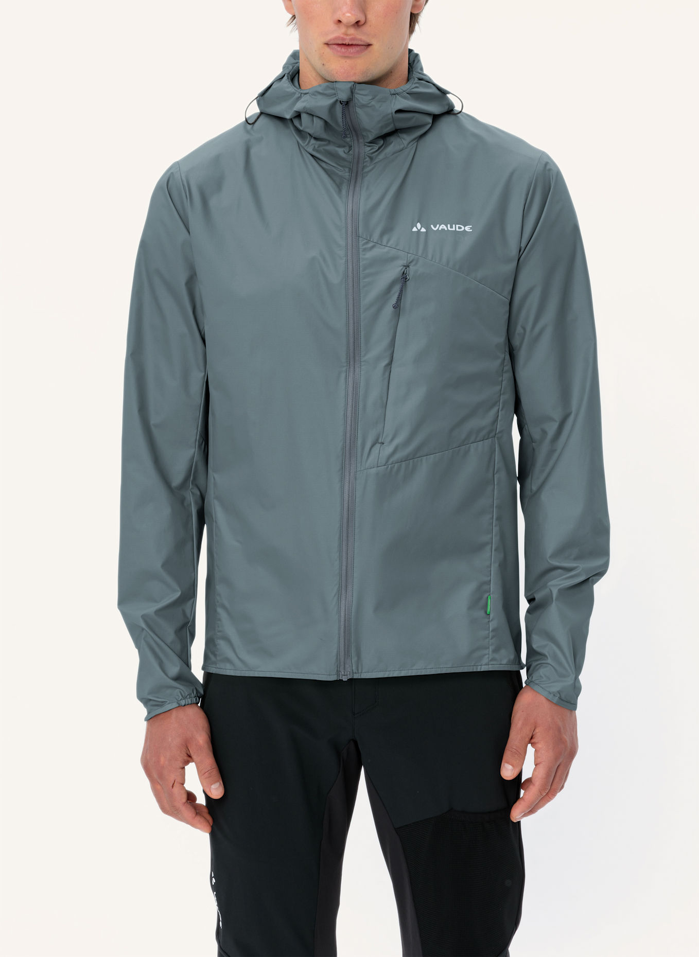 VAUDE Outdoor-Jacke M SCOPI WIND JACKET: GRAU