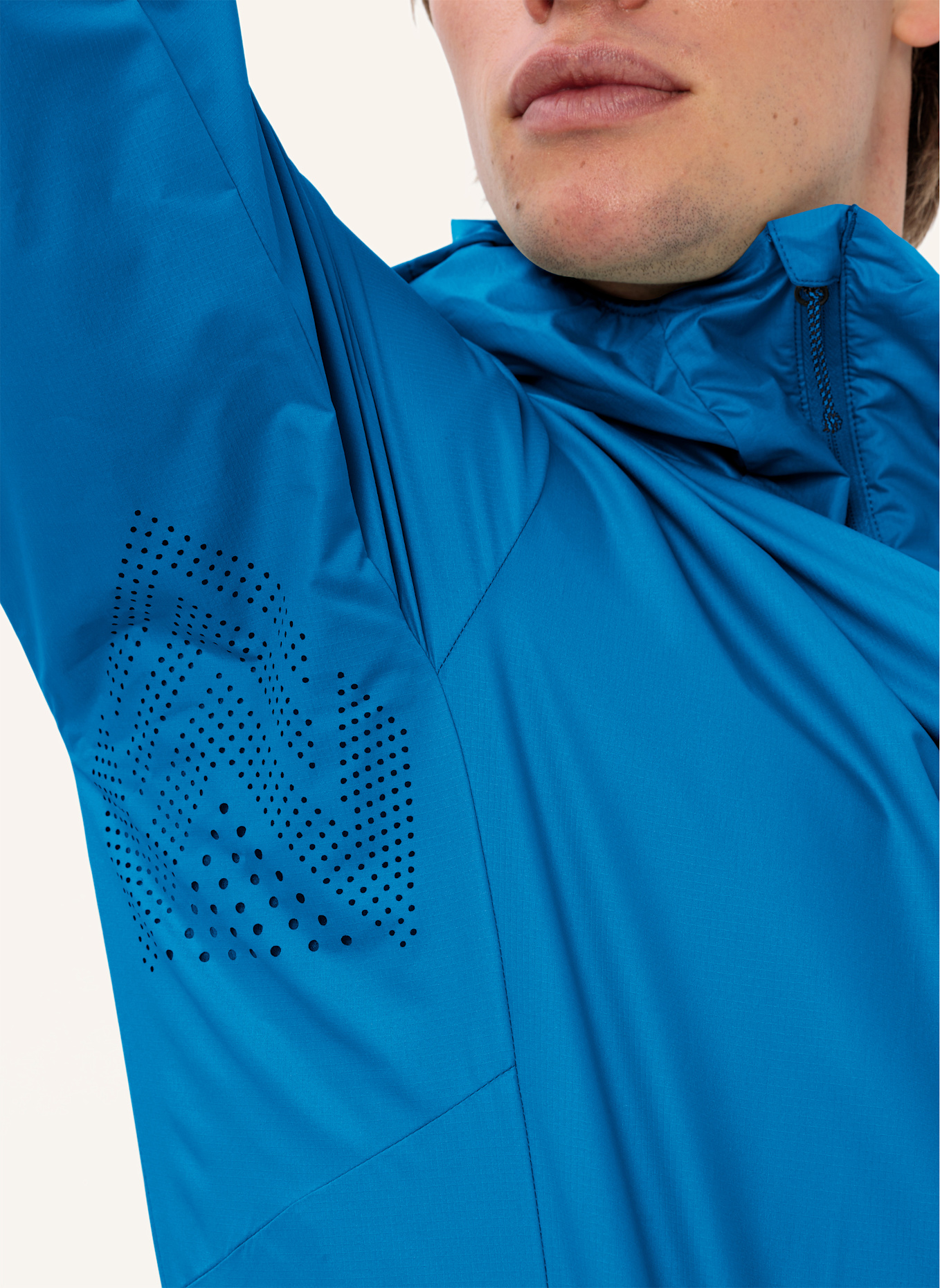 VAUDE Outdoor-Jacke M SCOPI WIND JACKET: BLAU