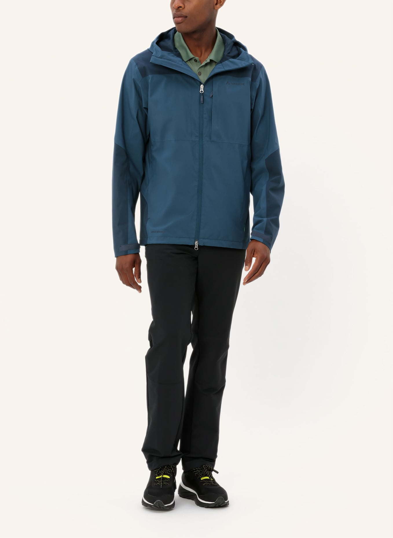 VAUDE Hardshell-Jacke M ELOPE JACKET II: BLAU