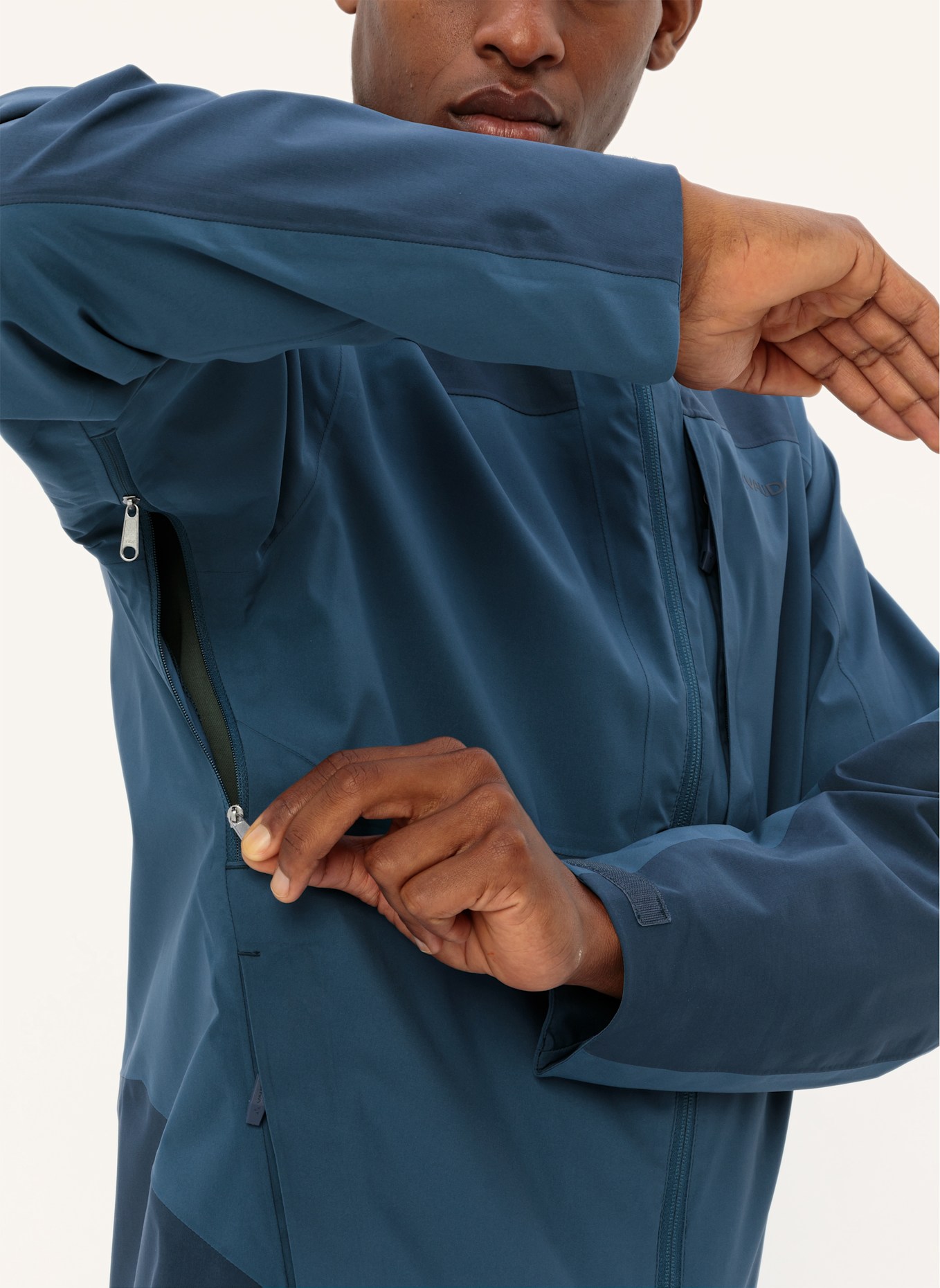 VAUDE Hardshell-Jacke M ELOPE JACKET II: BLAU