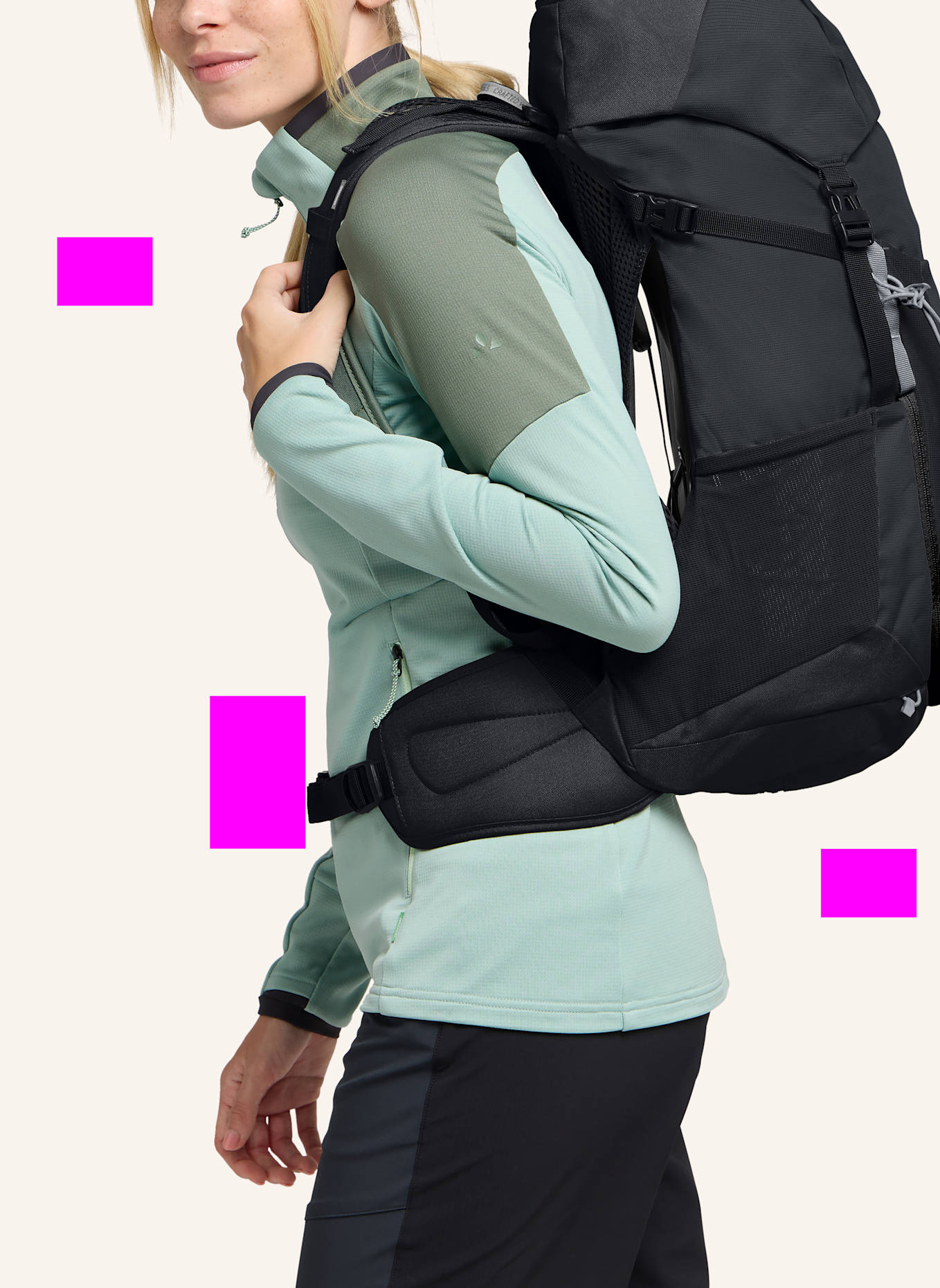 VAUDE Rucksack BRENTA 28 l: SCHWARZ