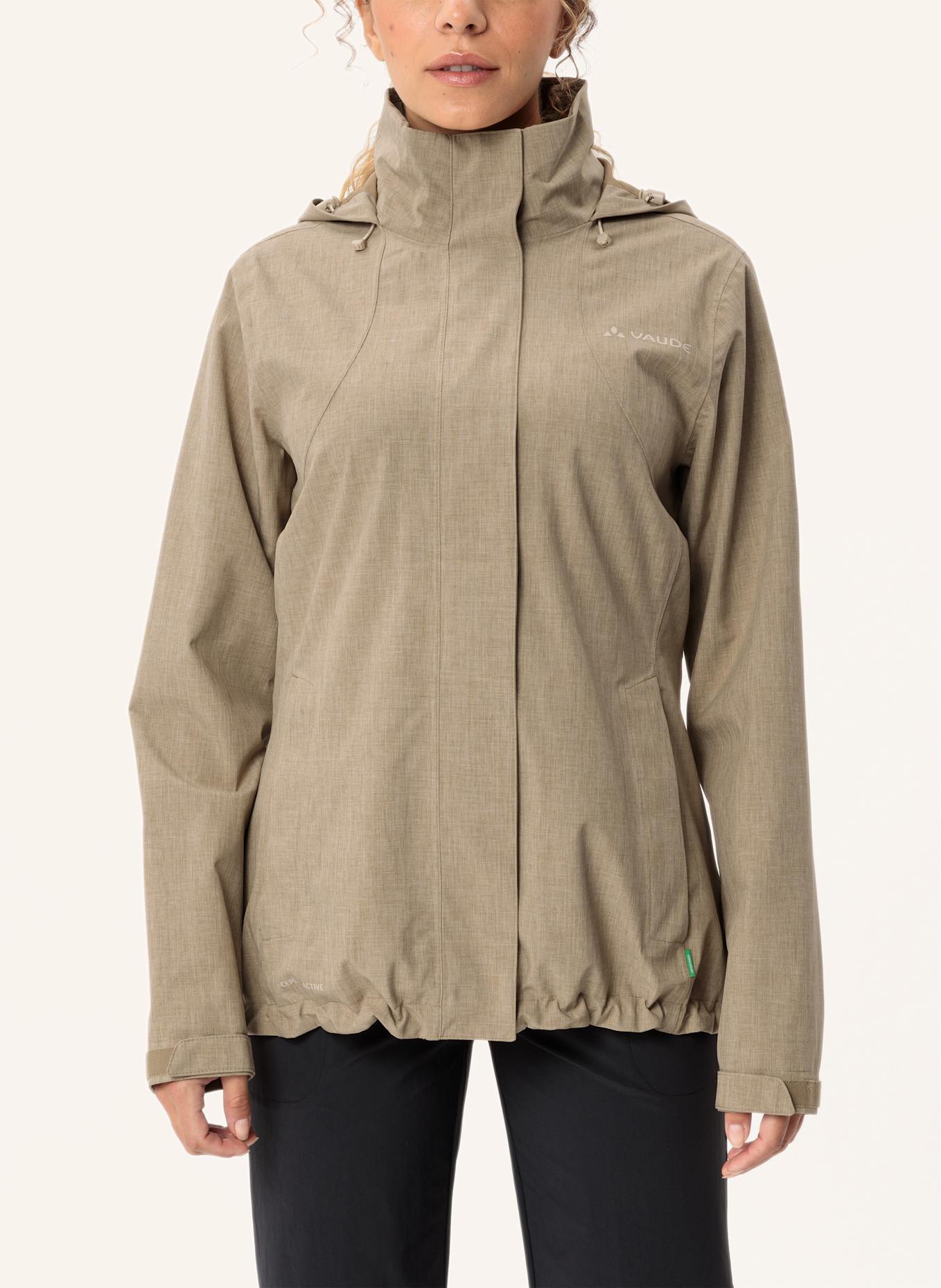 VAUDE Hardshell-Jacke W ROSEMOOR JACKET II: GRÜN