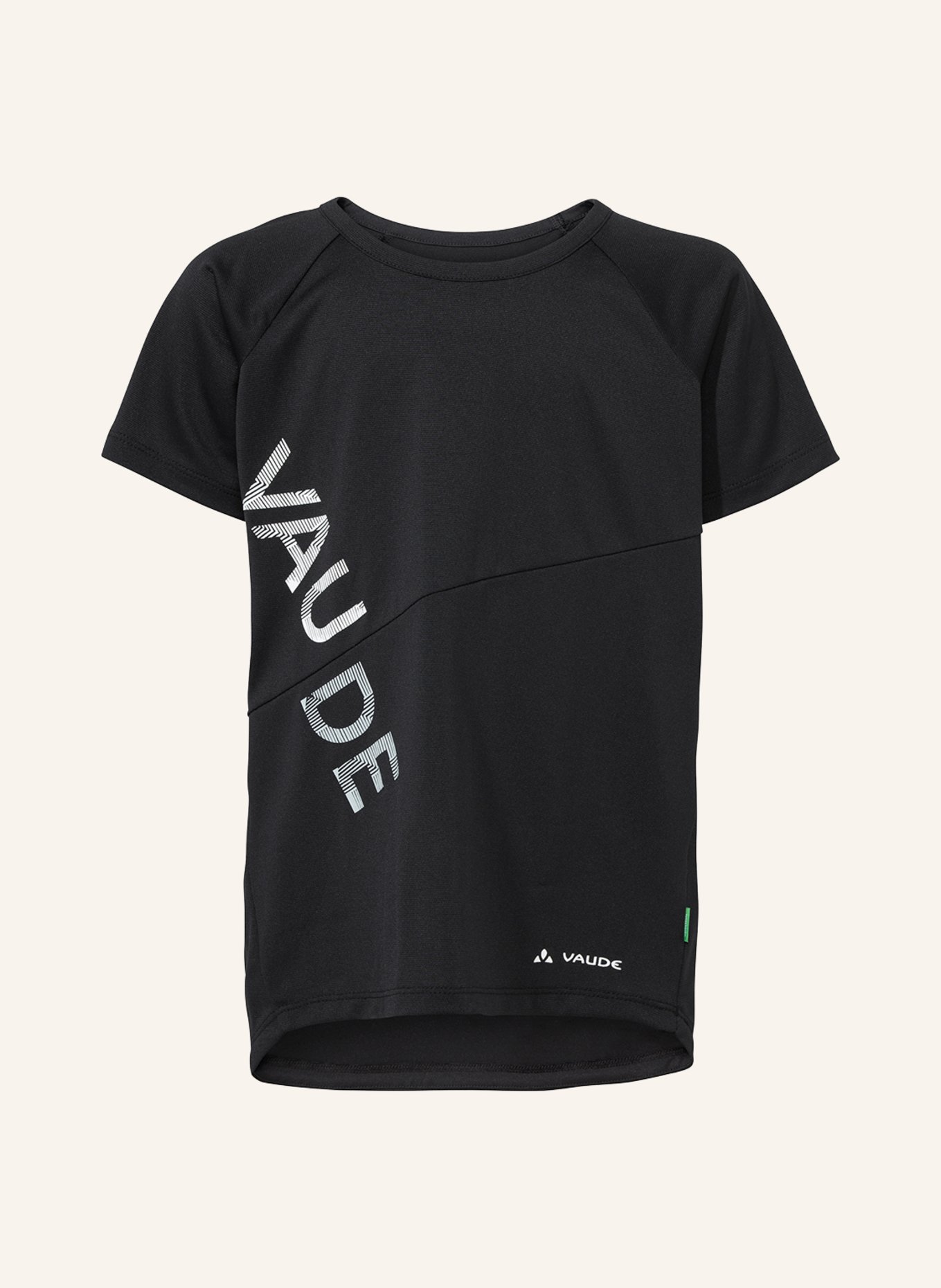 VAUDE Radshirt KIDS MOAB T-SHIRT II: SCHWARZ