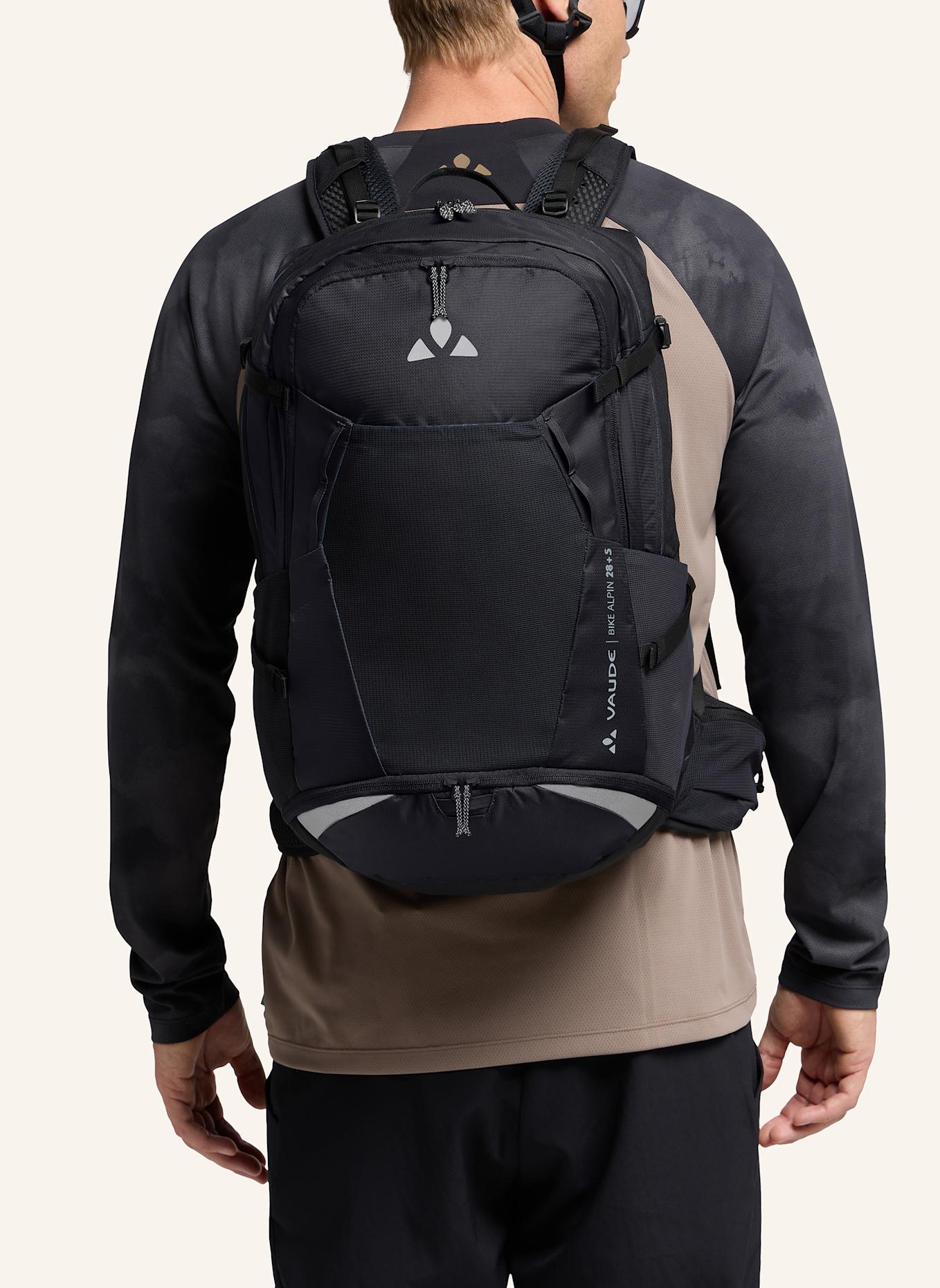 VAUDE Rucksack BIKE ALPIN 28+5: SCHWARZ