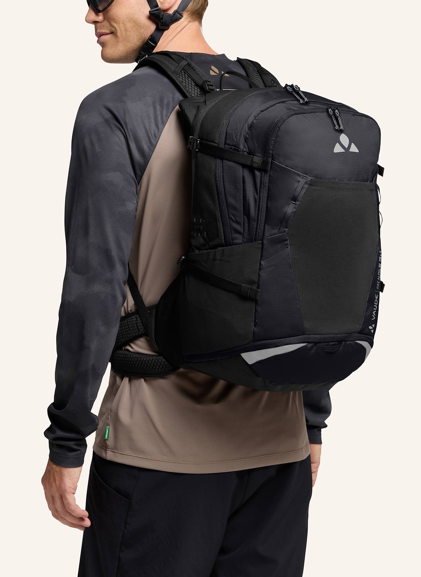 VAUDE Rucksack BIKE ALPIN 28+5: SCHWARZ