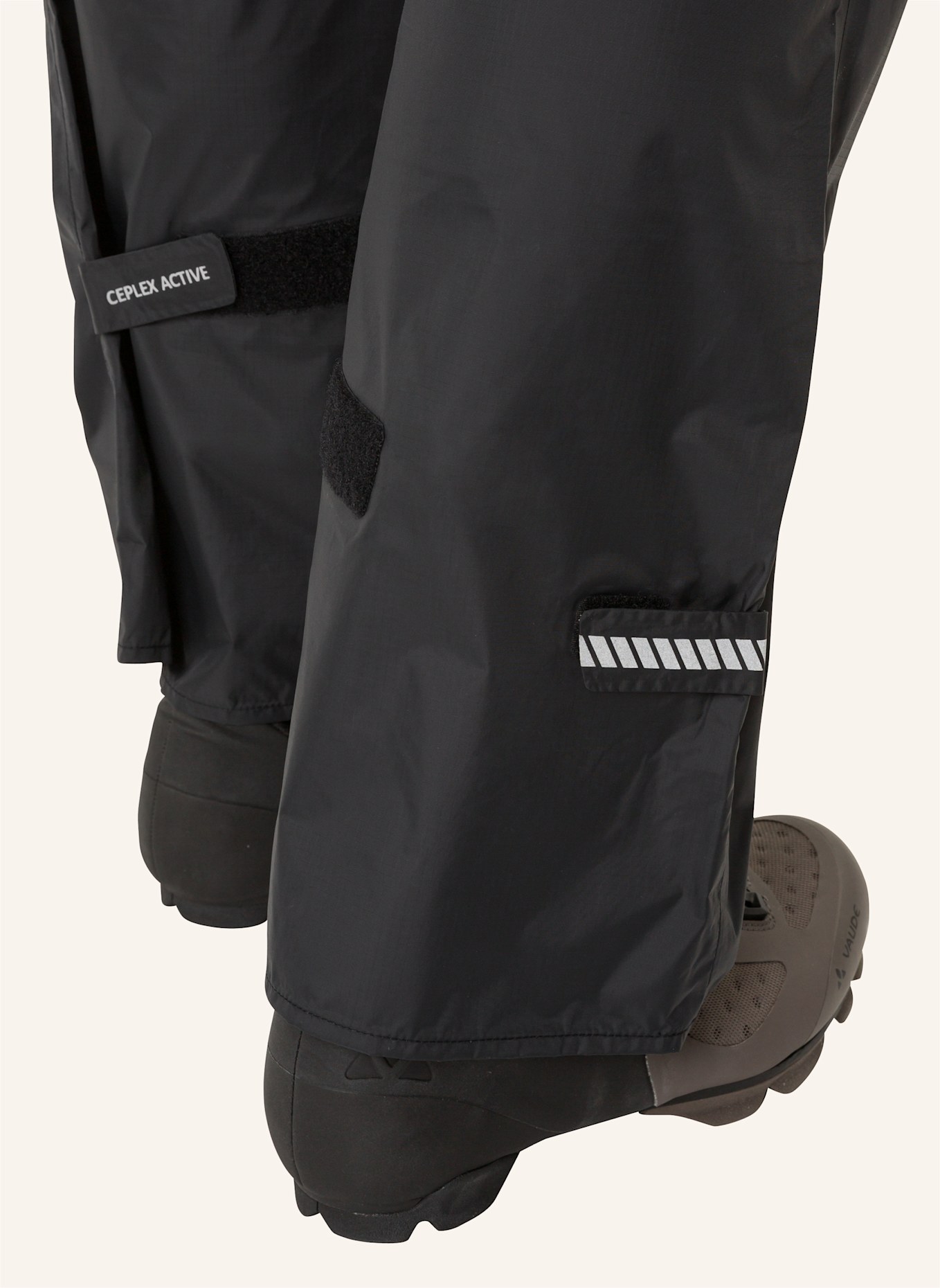 VAUDE Radhose ohne gepolsterten Einsatz M  DROP P II: SCHWARZ