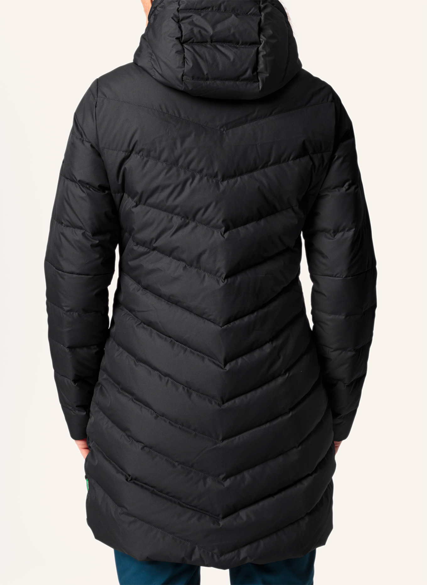VAUDE Outdoor-Jacke W ANNECY DOWN COAT: SCHWARZ
