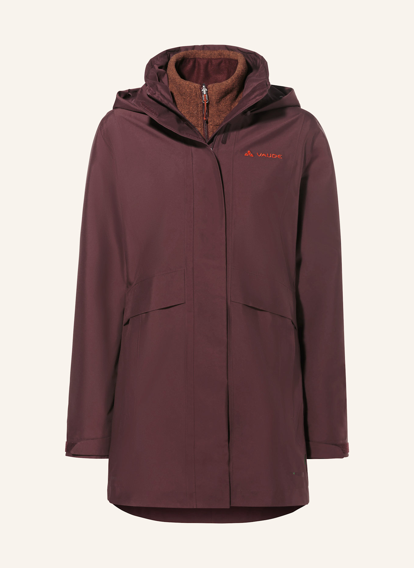 VAUDE 2-in-1-Jacke IDRIZ: BEIGE