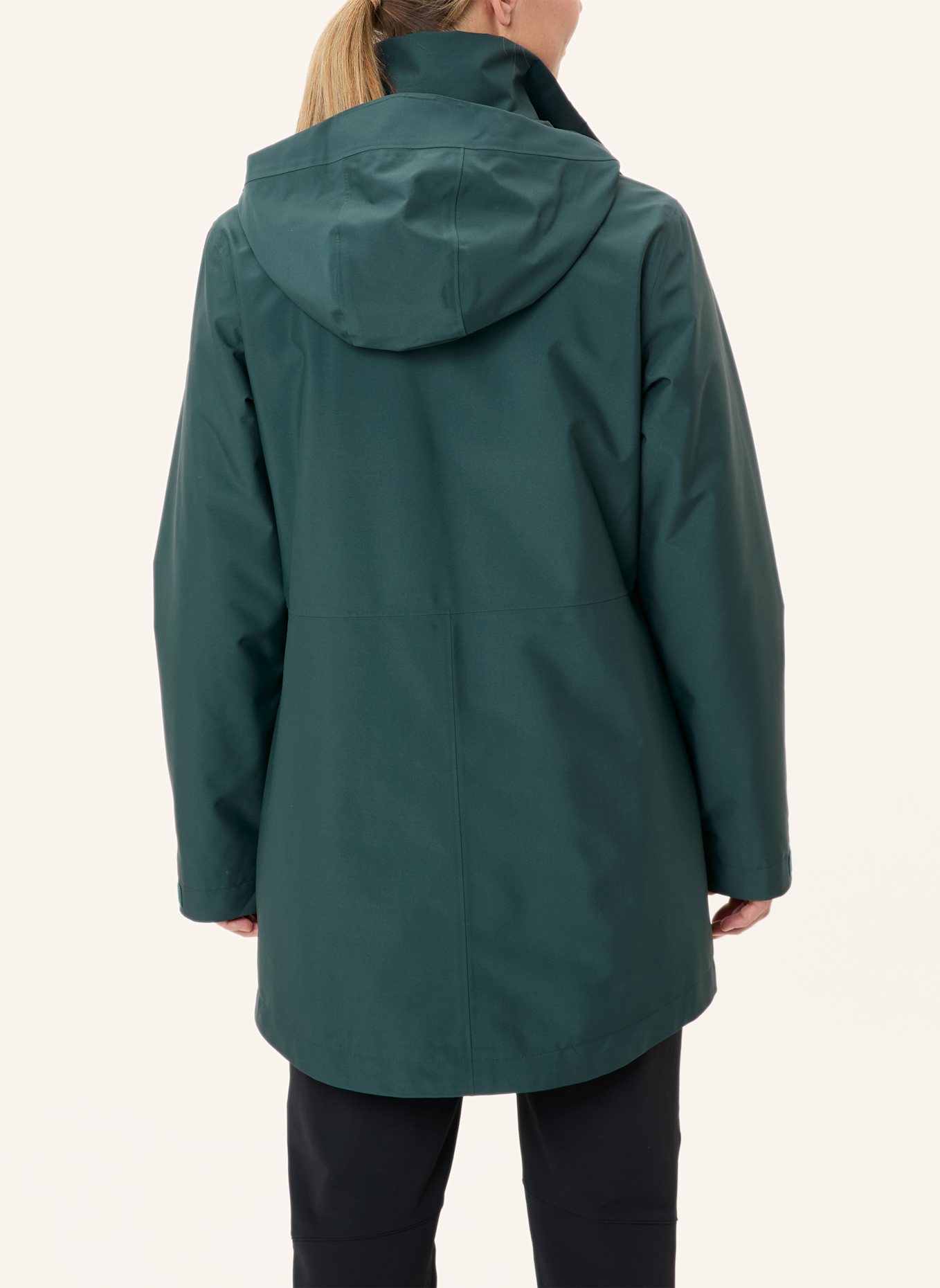 VAUDE 2-in-1-Jacke IDRIZ: GRÜN