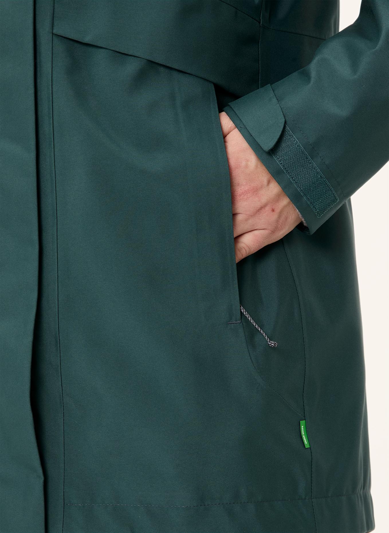 VAUDE 2-in-1-Jacke IDRIZ: GRÜN