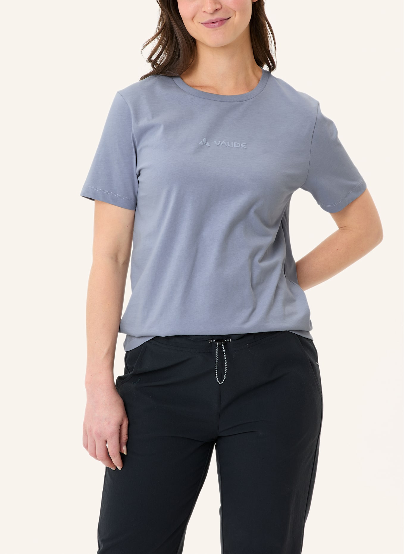 VAUDE Funktionsshirt W LOGO T-SHIRT II: LILA