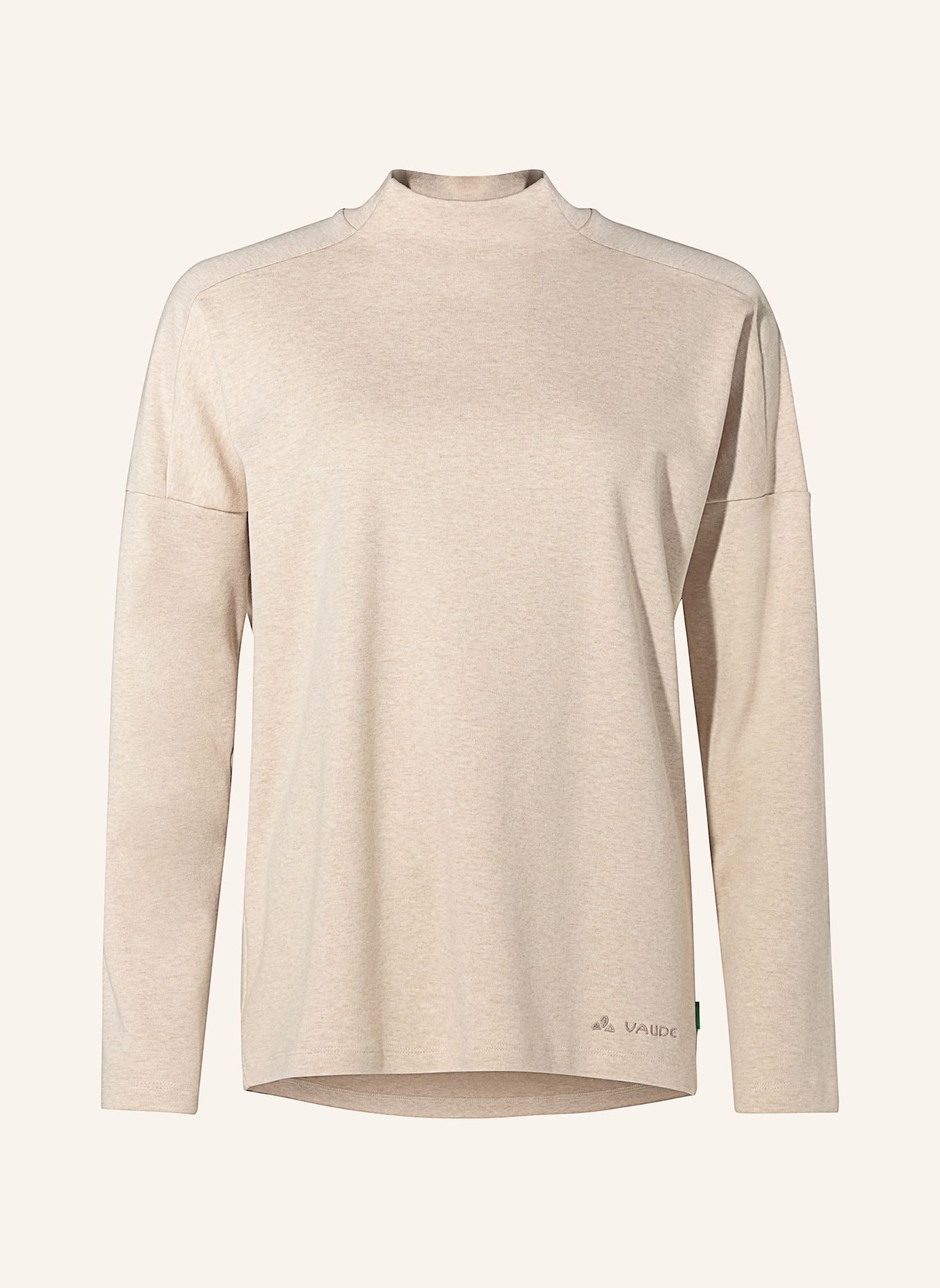VAUDE Sweatshirt COREWAY: BEIGE
