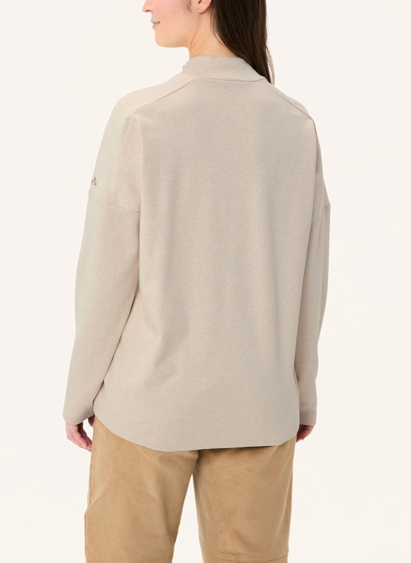 VAUDE Sweatshirt COREWAY: BEIGE