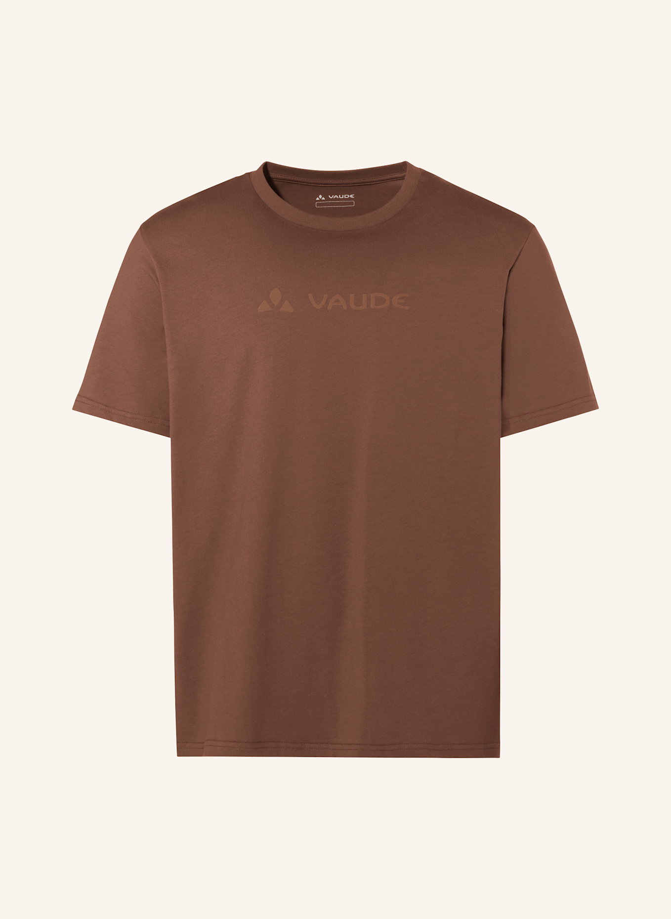 VAUDE T-Shirt LOGO II: BRAUN