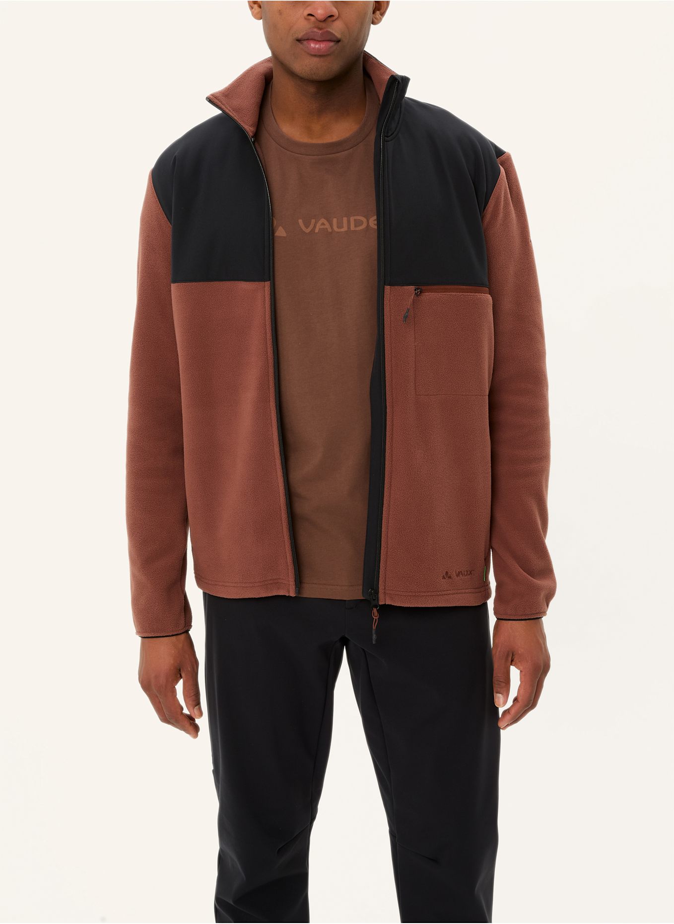 VAUDE T-Shirt LOGO II: BRAUN