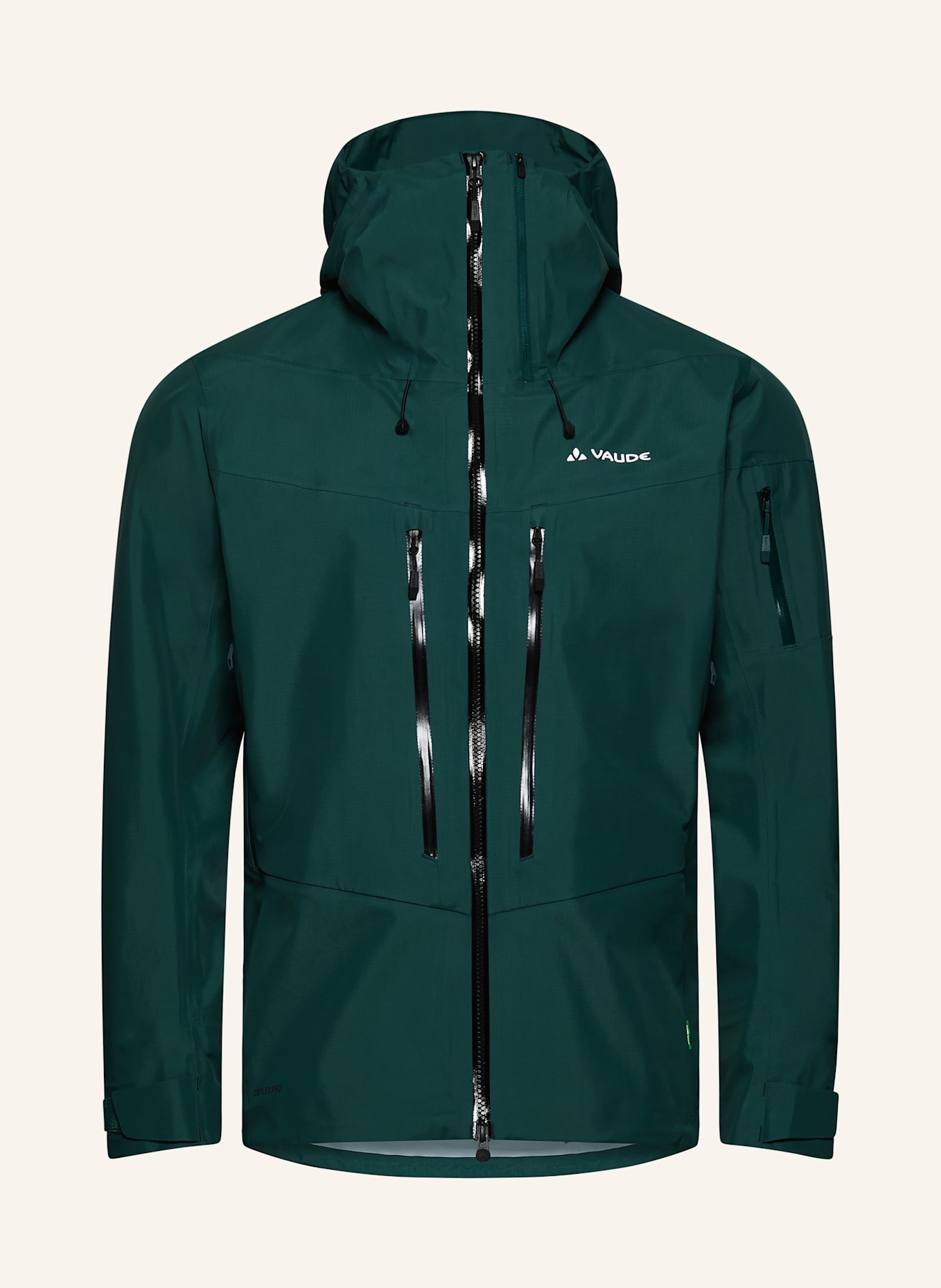 VAUDE Hardshell-Skijacke: GRÜN