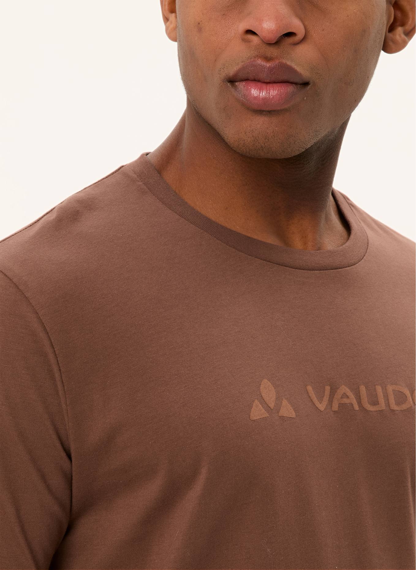 VAUDE T-Shirt LOGO II: BRAUN