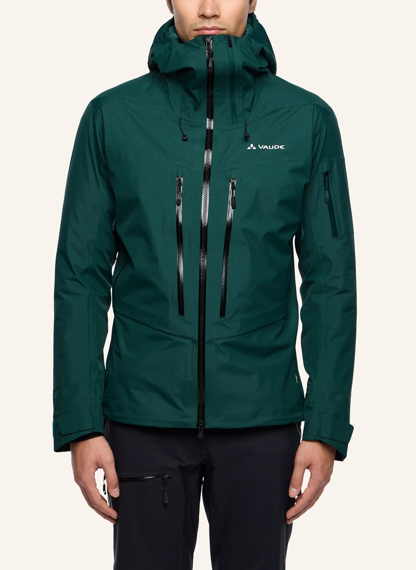 VAUDE Hardshell-Skijacke: GRÜN