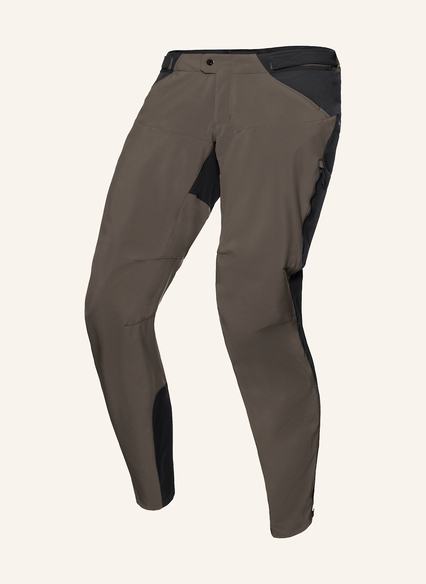 VAUDE Radhose ohne gepolsterten Einsatz M QIMSA SFT PANTS II: BRAUN