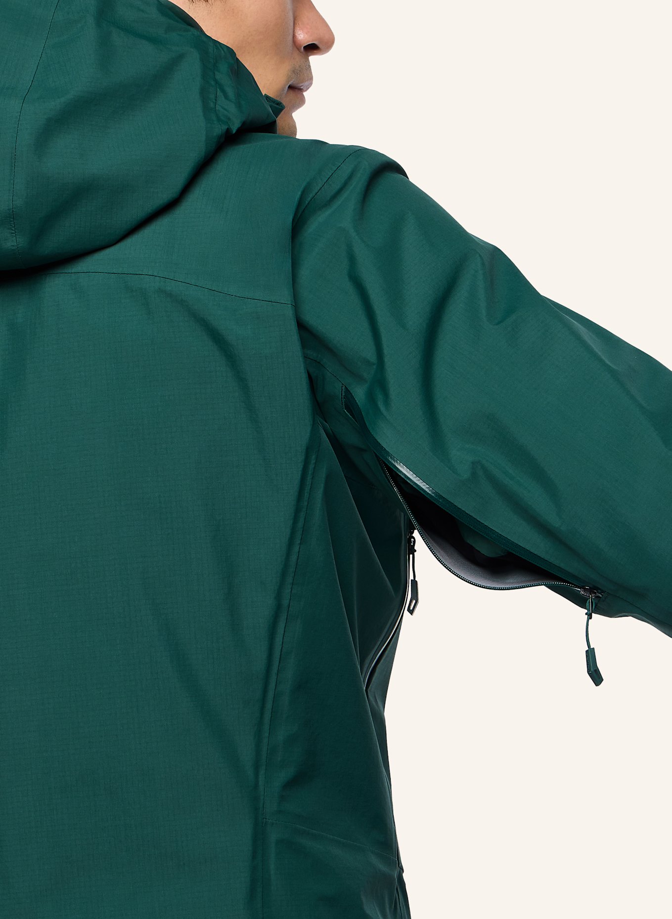 VAUDE Hardshell-Skijacke: GRÜN