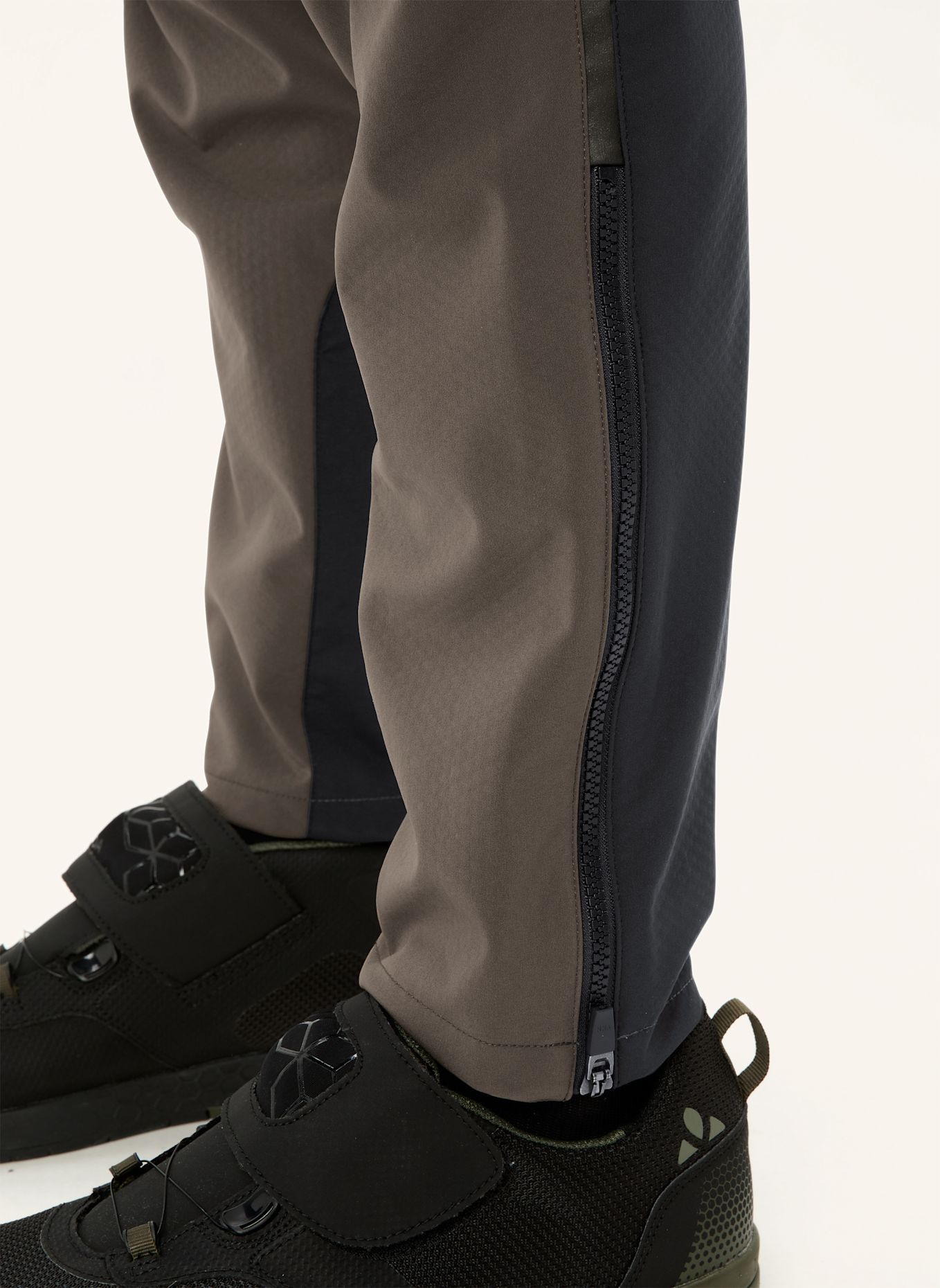 VAUDE Radhose ohne gepolsterten Einsatz M QIMSA SFT PANTS II: BRAUN
