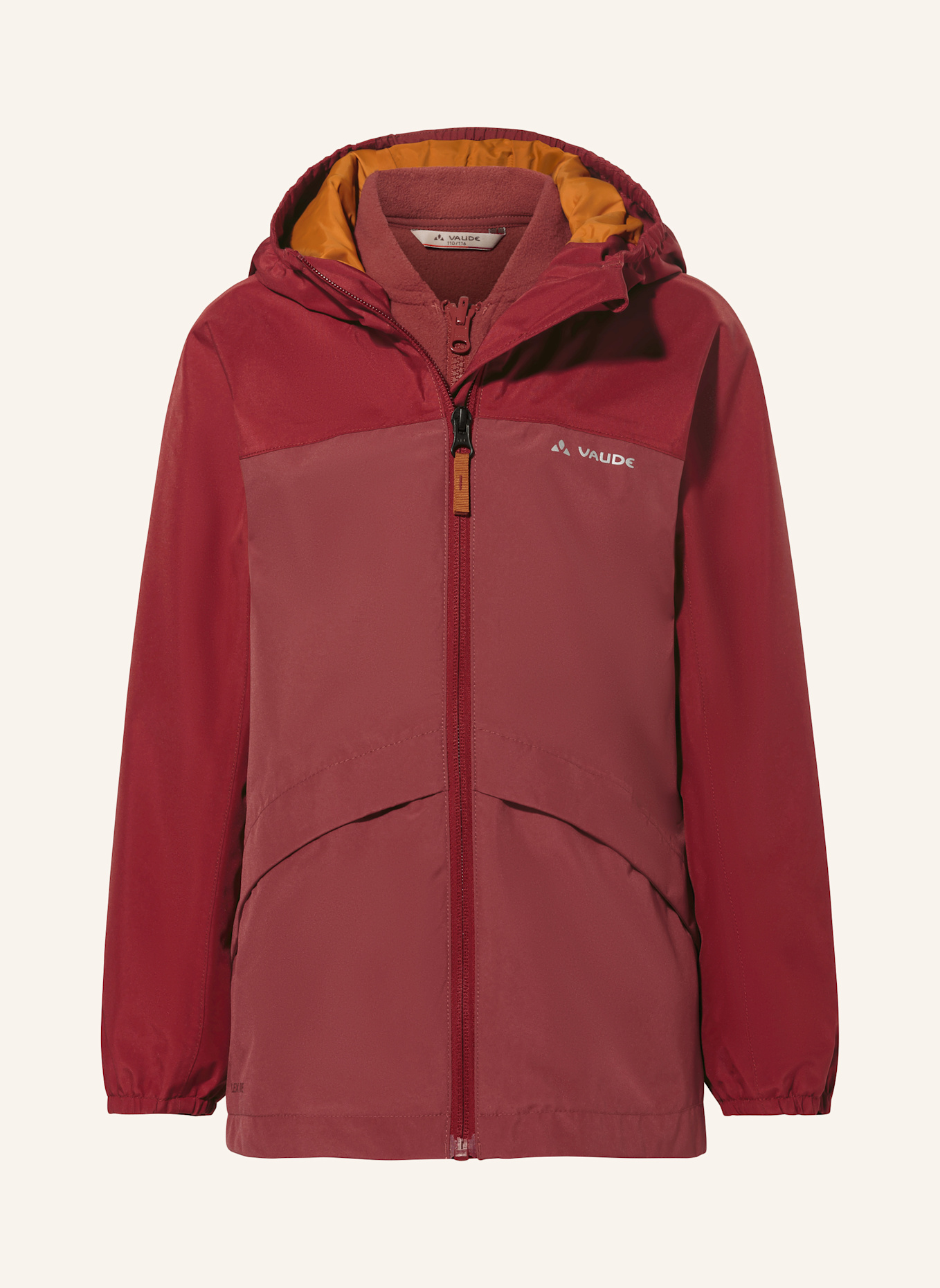 VAUDE 3in1-Jacken KIDS ESCAPE 3IN1 JACKET: ROT