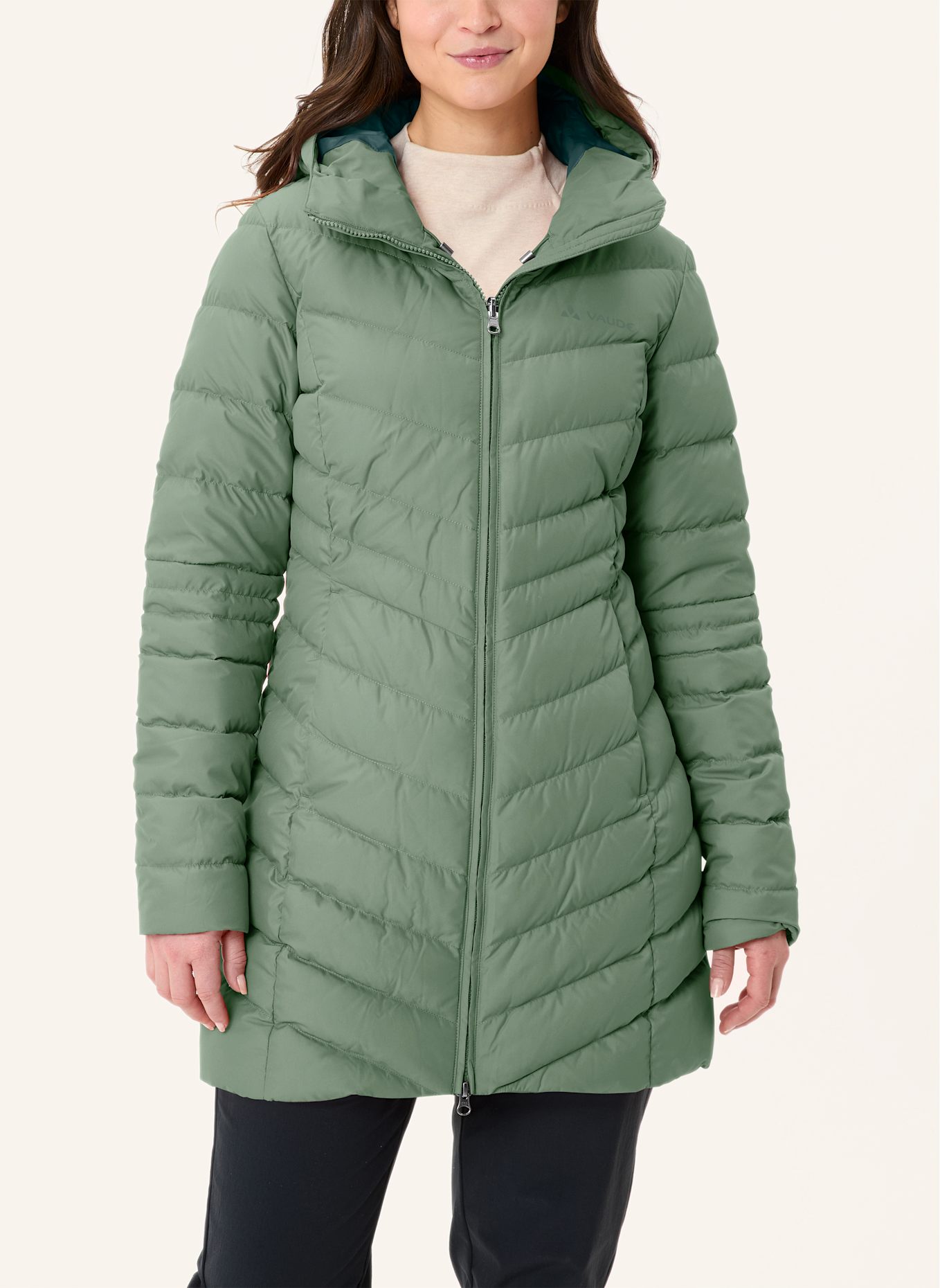 VAUDE 3-in-1-Mantel ANNECY III: GRÜN