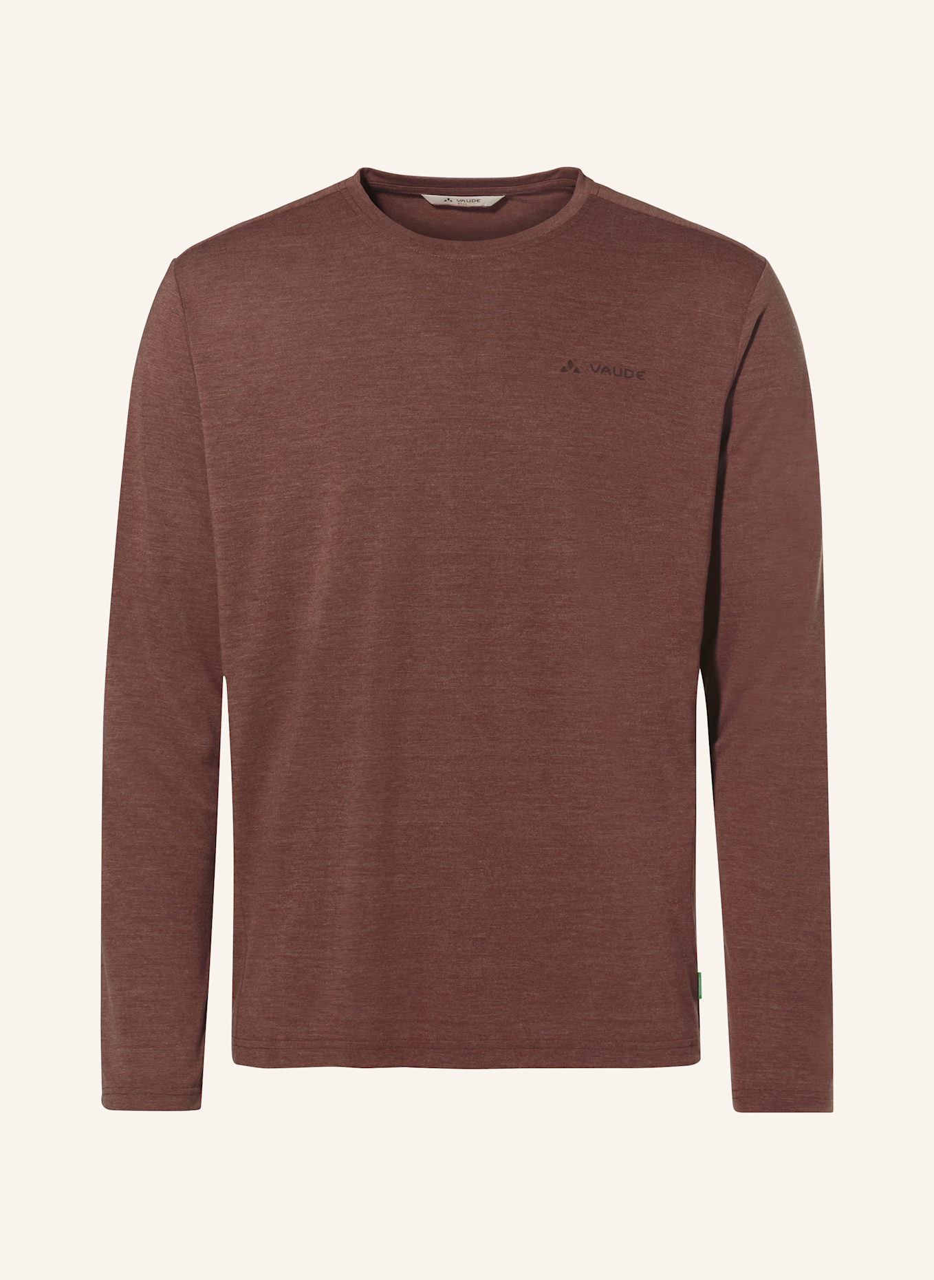 VAUDE Longsleeve ROSEMOOR III: BRAUN