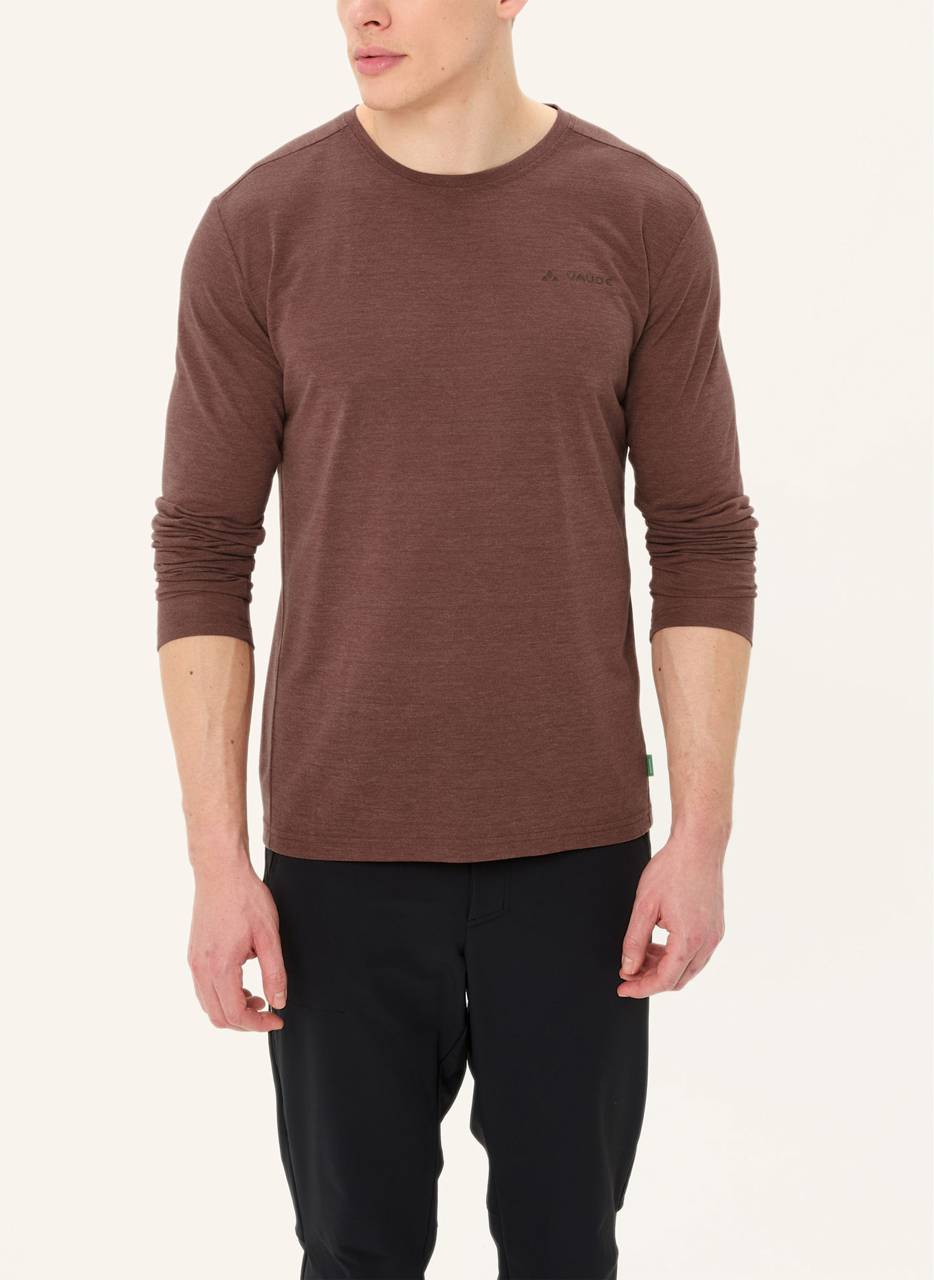 VAUDE Longsleeve ROSEMOOR III: BRAUN