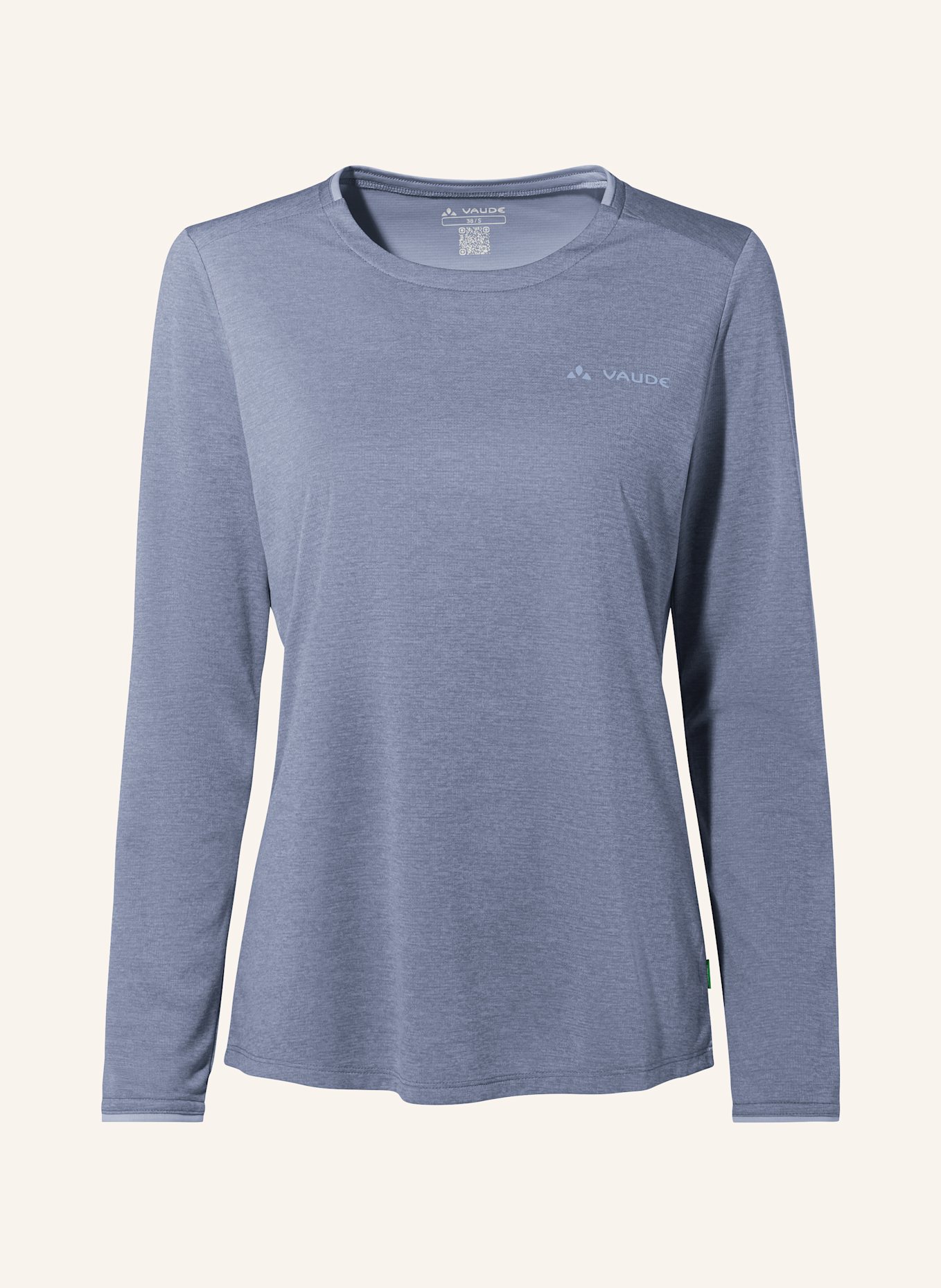 VAUDE Funktionsshirt W ESSENTIAL LS T-SHIRT: LILA