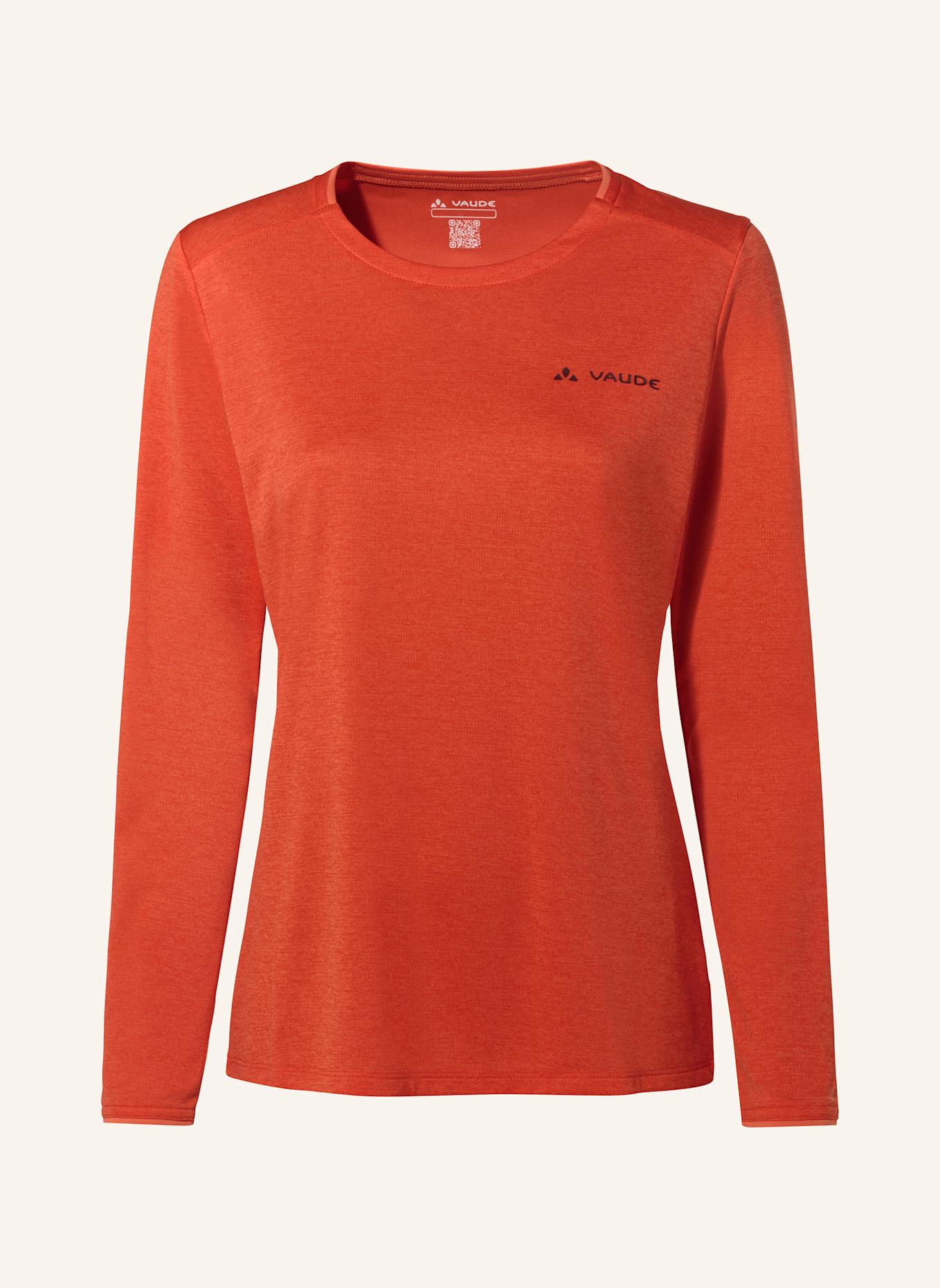 VAUDE Funktionsshirt W ESSENTIAL LS T-SHIRT: ROT
