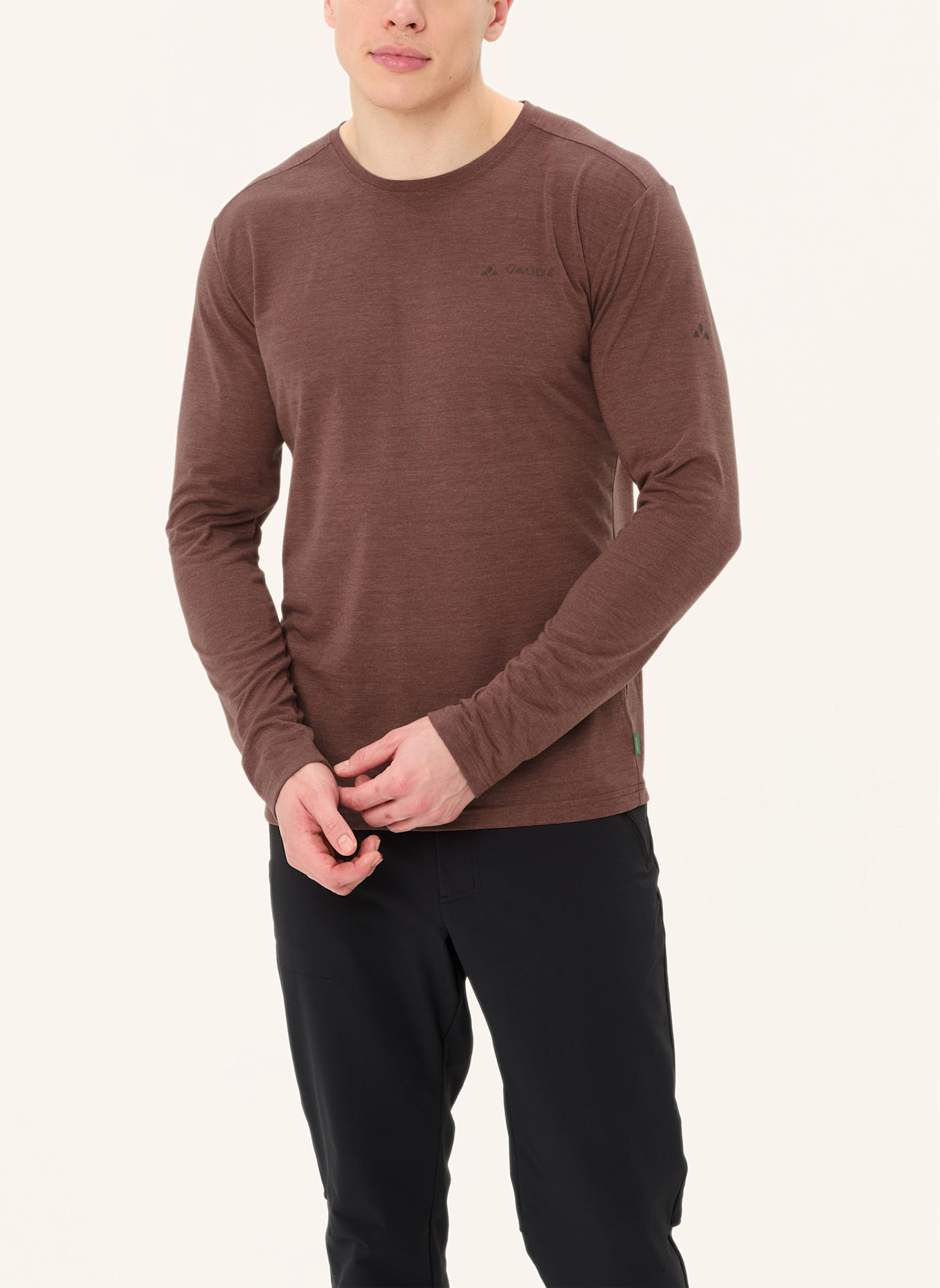 VAUDE Longsleeve ROSEMOOR III: BRAUN