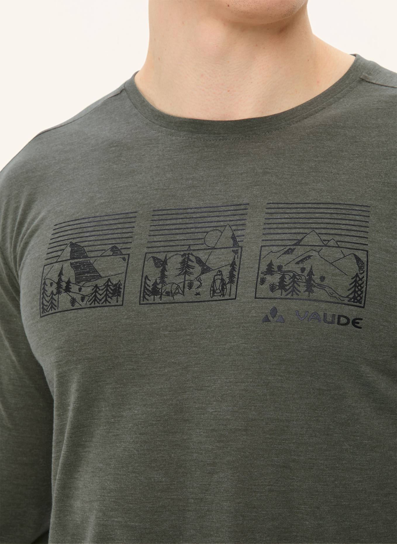 VAUDE Longsleeve ROSEMOOR III: KHAKI