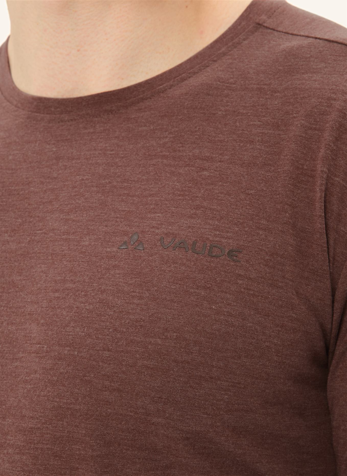 VAUDE Longsleeve ROSEMOOR III: BRAUN