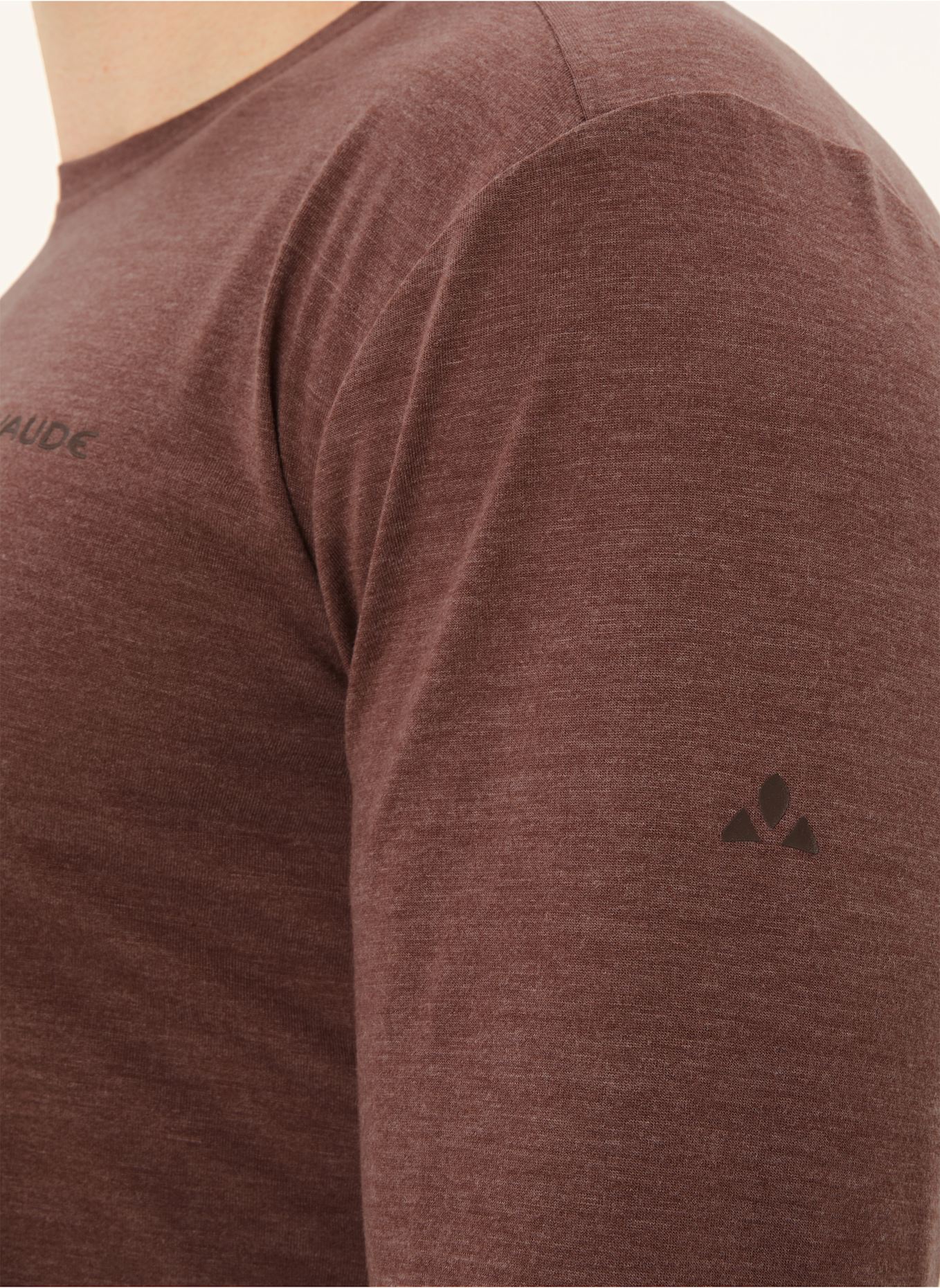 VAUDE Longsleeve ROSEMOOR III: BRAUN