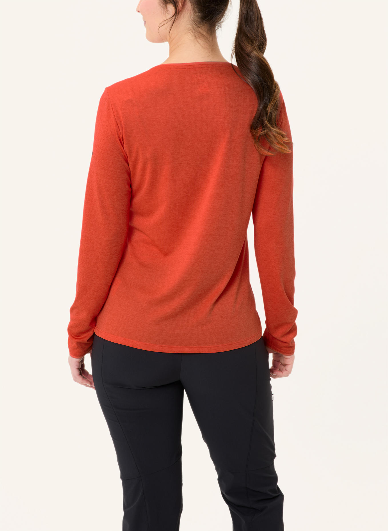 VAUDE Funktionsshirt W ESSENTIAL LS T-SHIRT: ROT