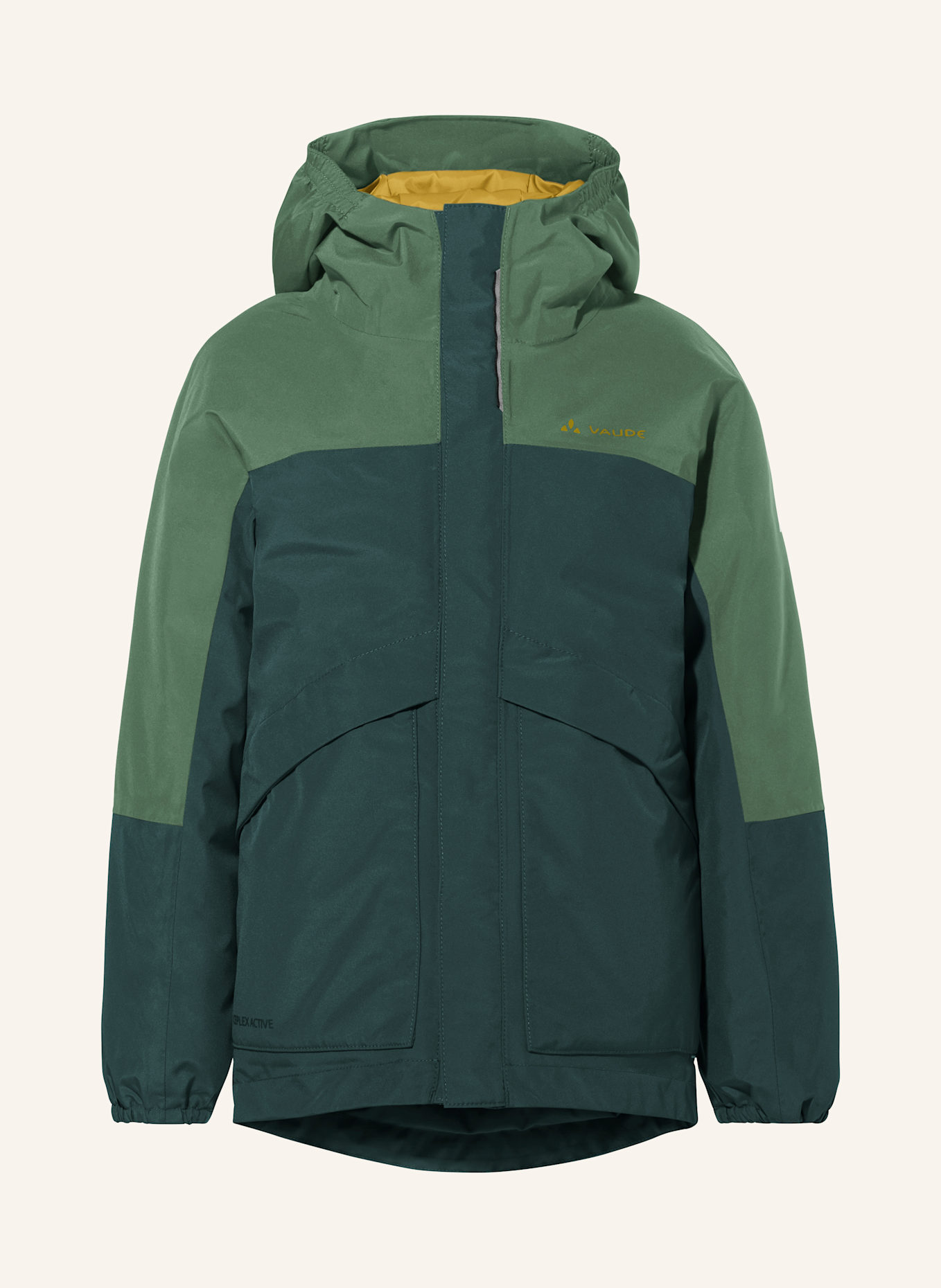 VAUDE Outdoor-Jacke KIDS ESCAPE PADDED JACKET: GRÜN