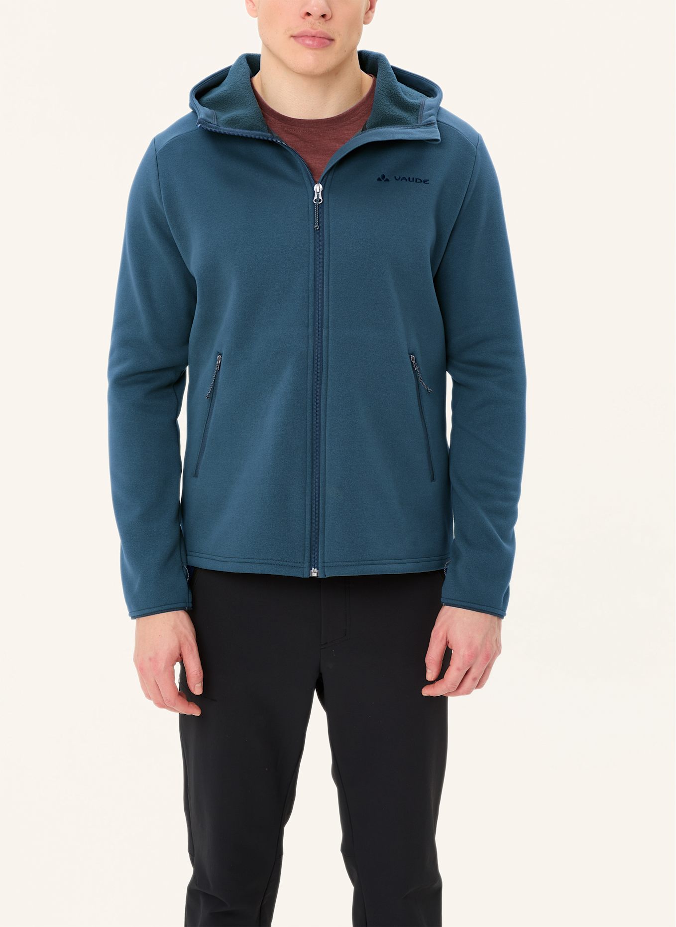 VAUDE Fleecejacke IDRIS: BLAU
