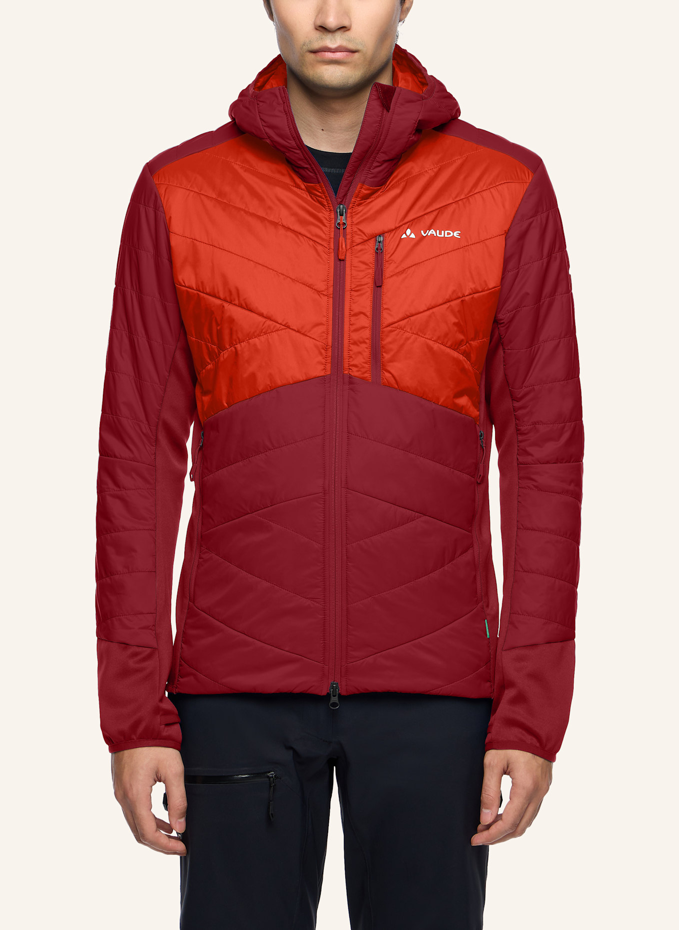 VAUDE Hybridjacke SESVENNA: ROT