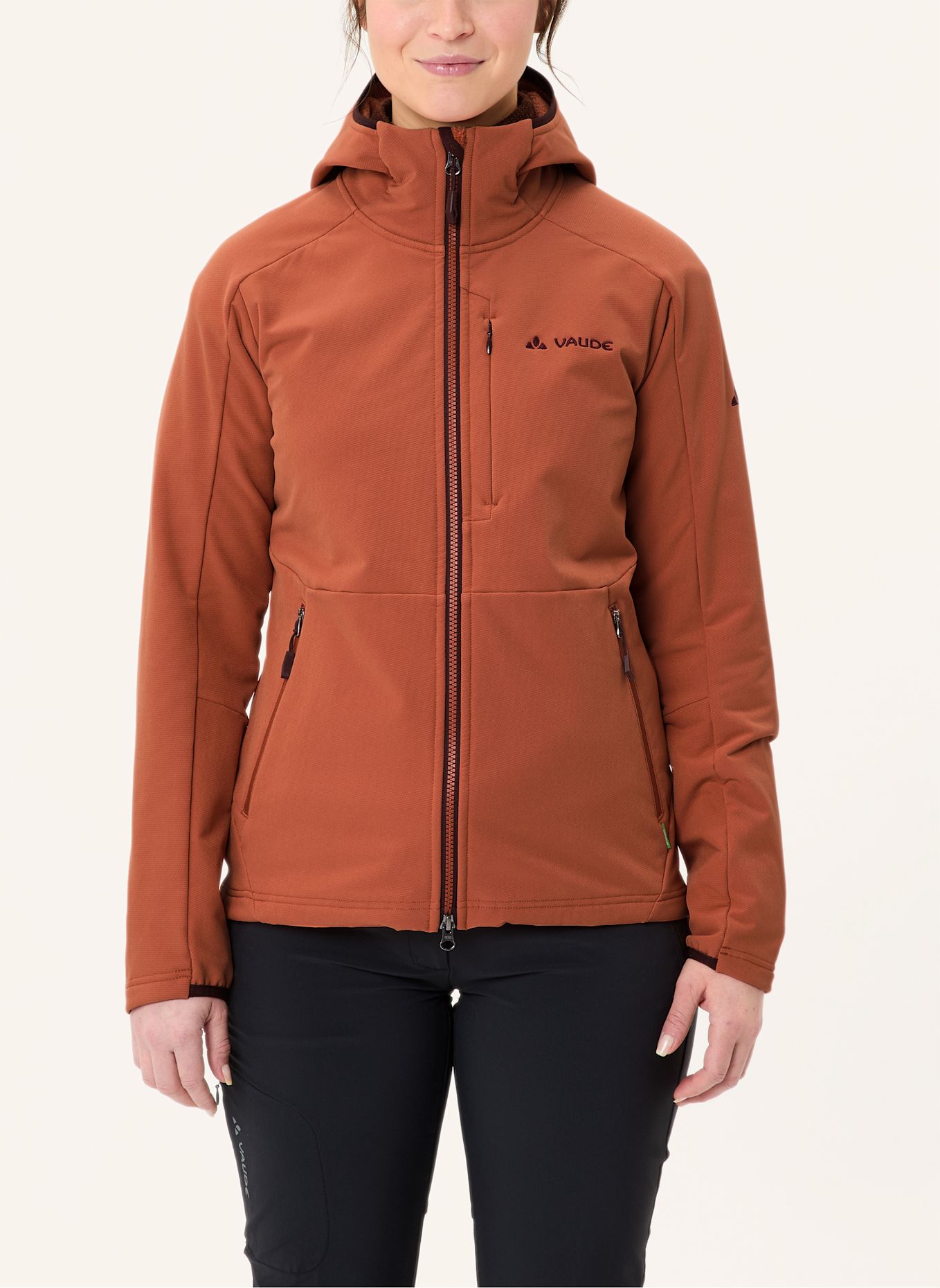 VAUDE Midlayer-Jacke ELOPE STORMFLEECE: ROT