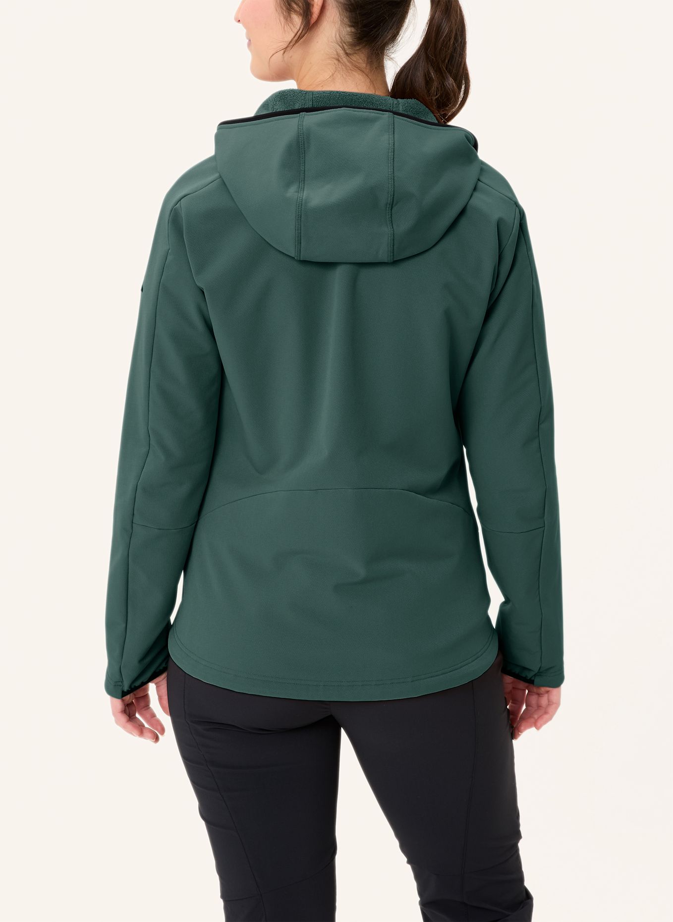 VAUDE Midlayer-Jacke ELOPE STORMFLEECE: GRÜN