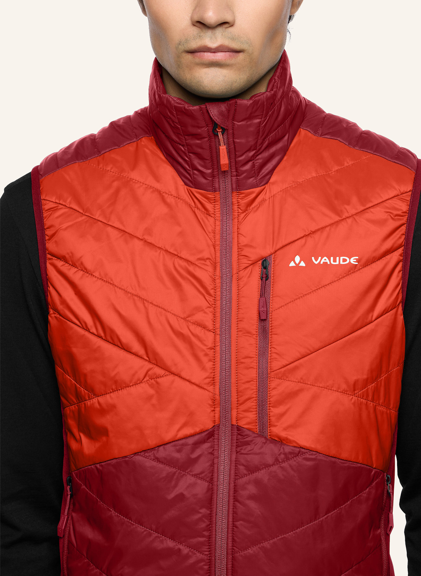 VAUDE Hybridweste SESVENNA: ROT