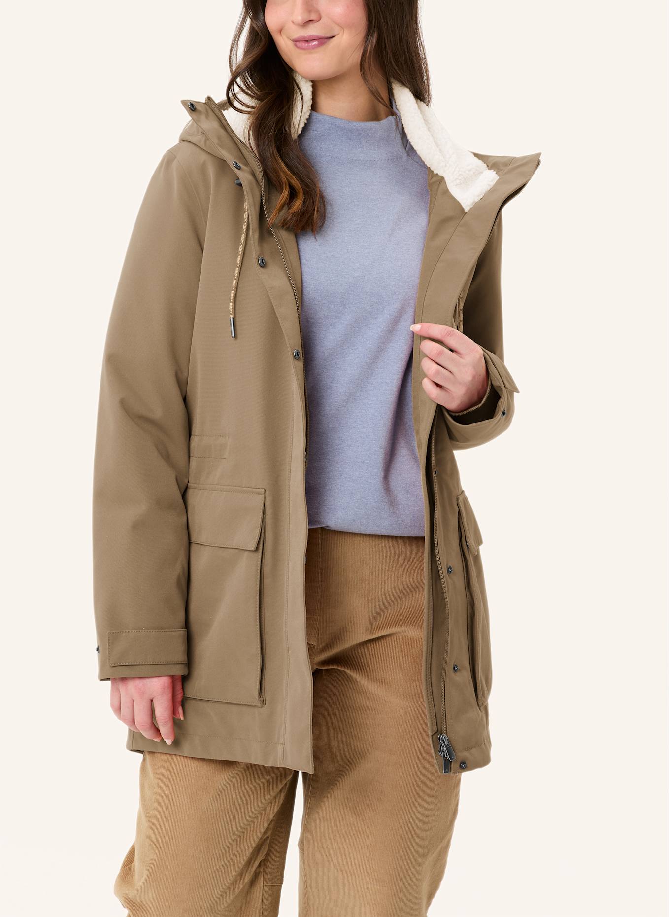 VAUDE Parka MANUKAU III: GRÜN