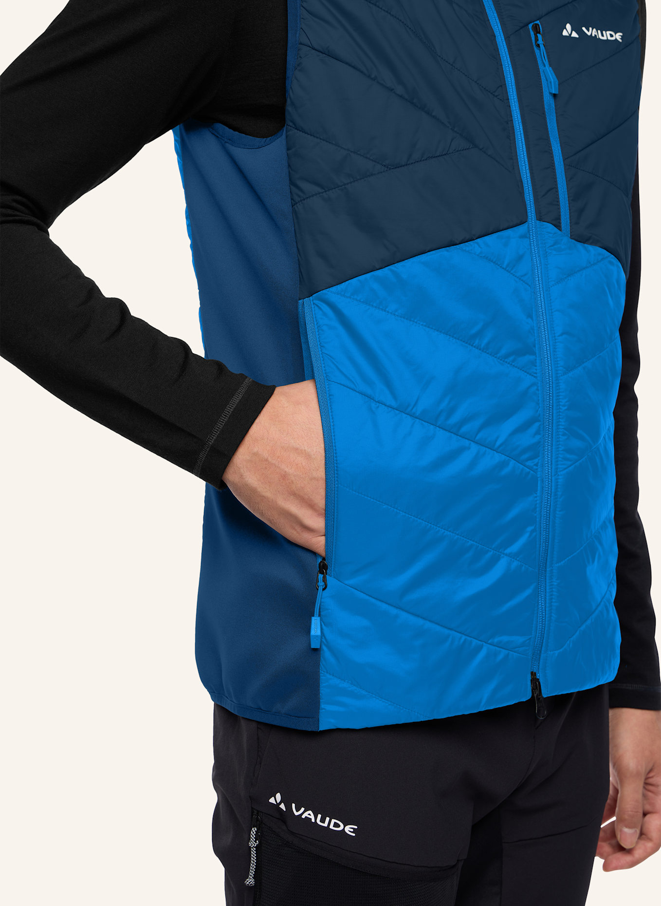 VAUDE Hybridweste SESVENNA: BLAU