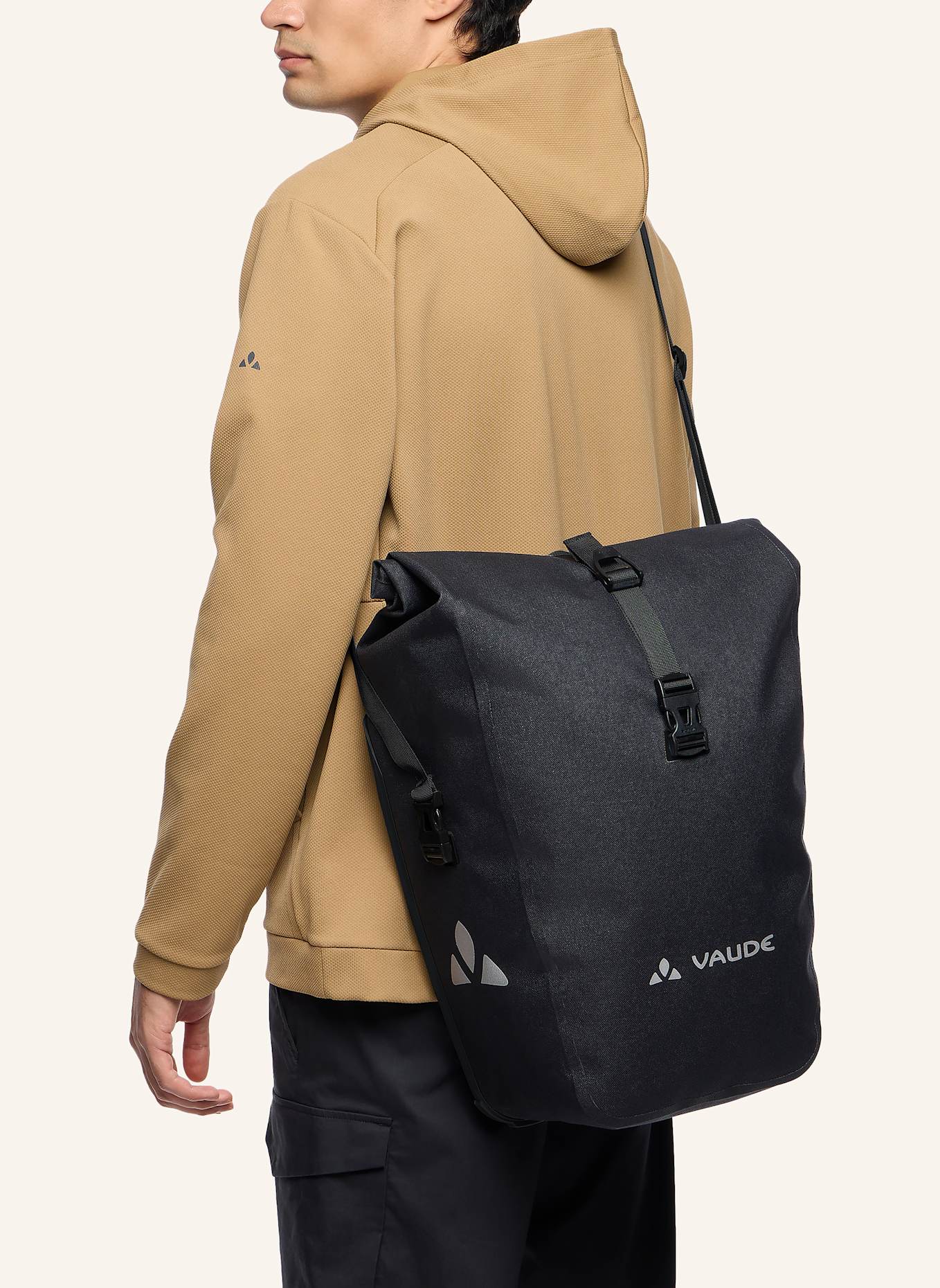 VAUDE Fahrradtasche AQUA BACK DELUXE: SCHWARZ