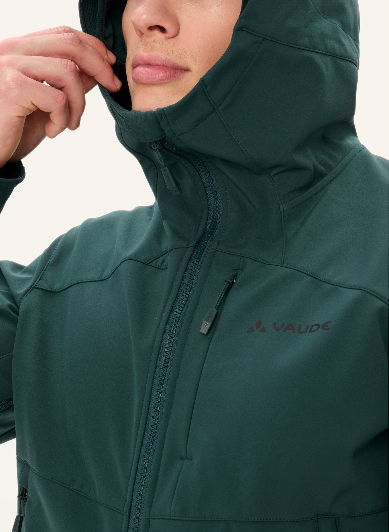 VAUDE Softshell-Jacke ROCCIA II: GRÜN