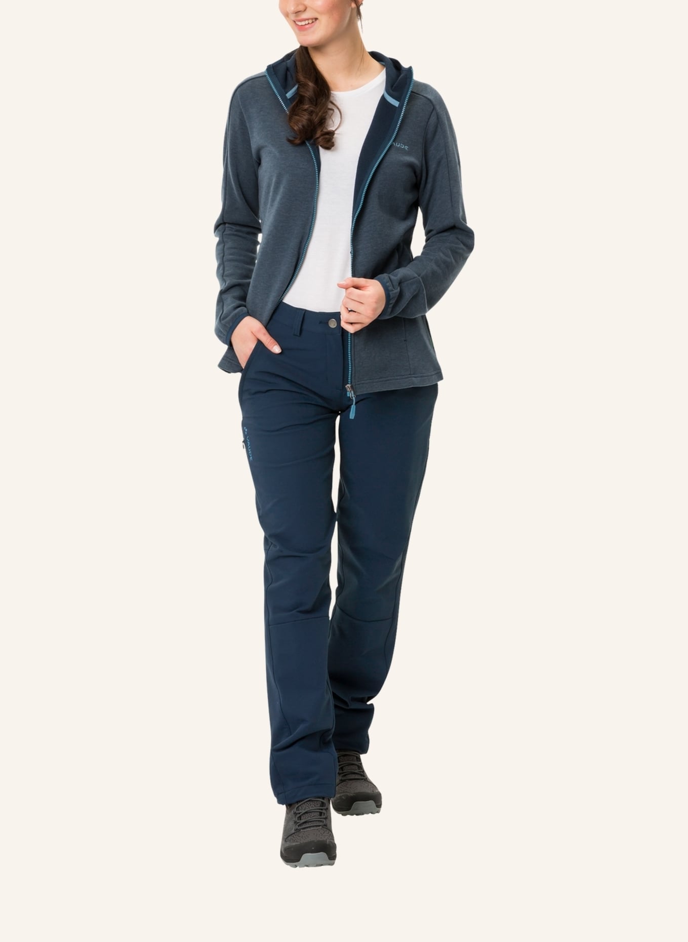 VAUDE Outdoor-Hose W STRATHCONA PANTS II: BLAU