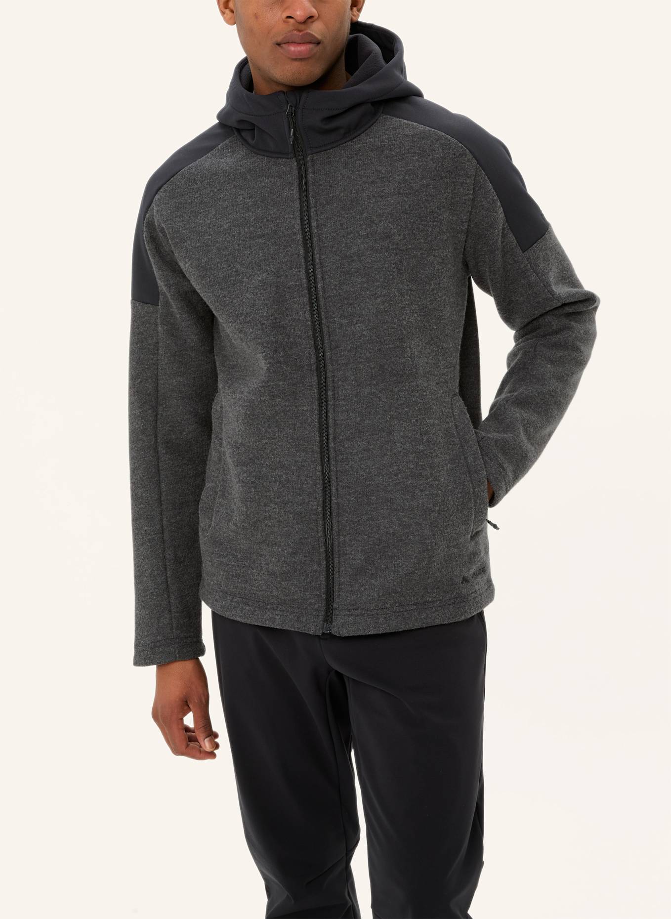 VAUDE Outdoor-Jacke M TINSHAN HOODY JACKET II: SCHWARZ