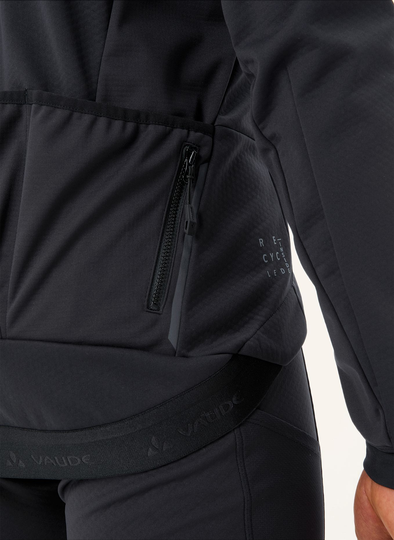 VAUDE Radjacke M KURO SFT JACKET II: SCHWARZ